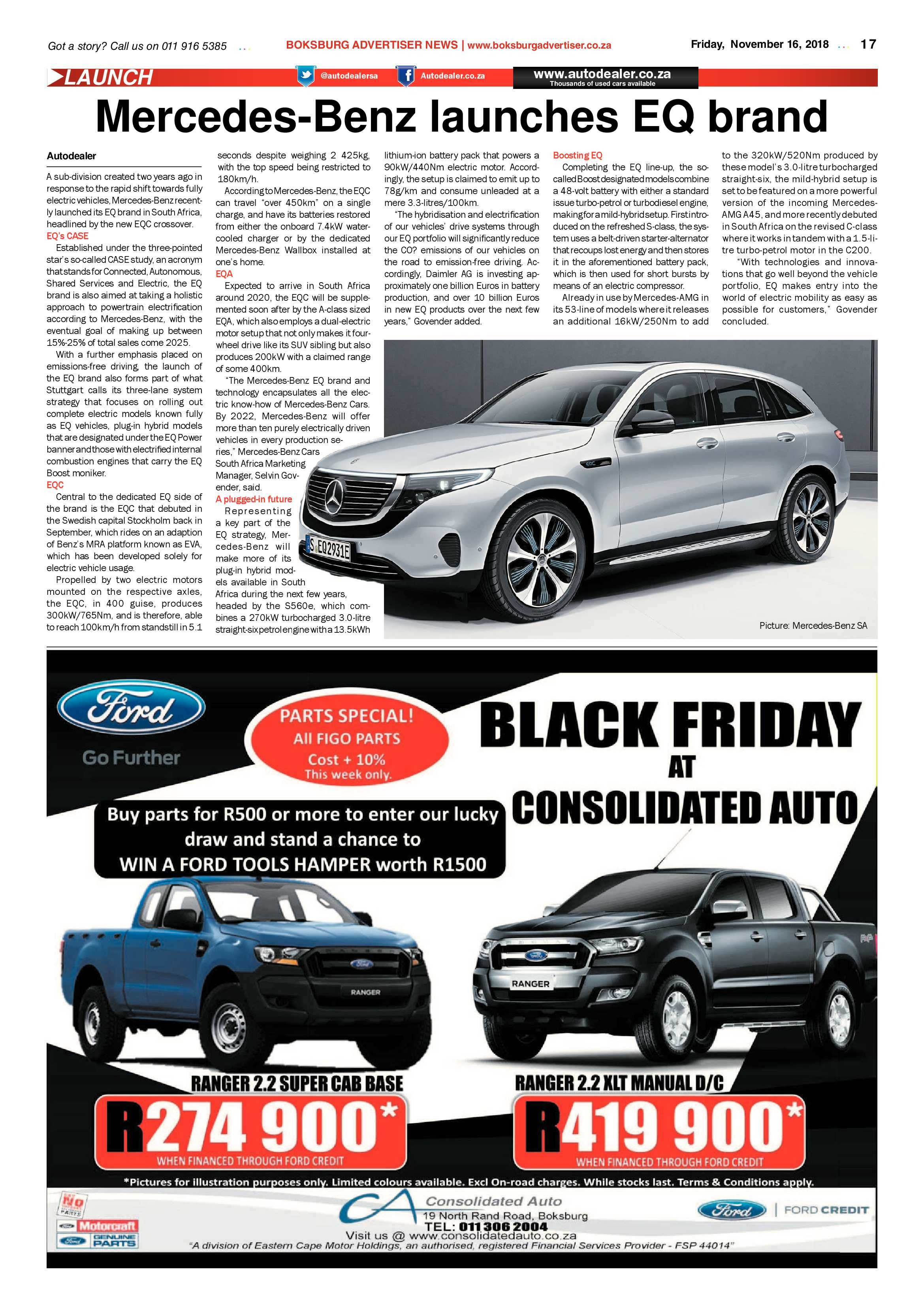 Boksburg Advertiser 13 November 2018 page 17