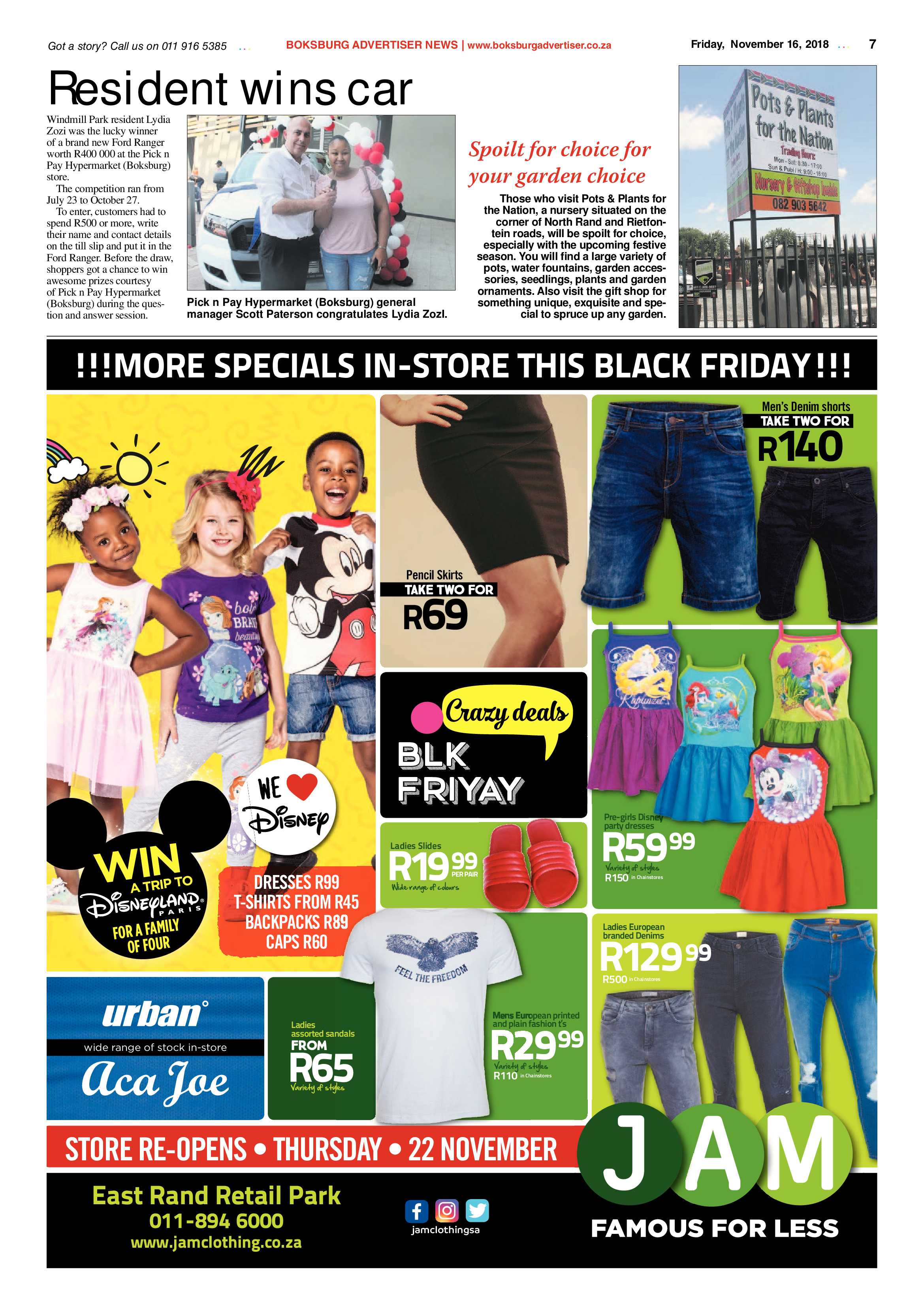 Boksburg Advertiser 13 November 2018 page 7