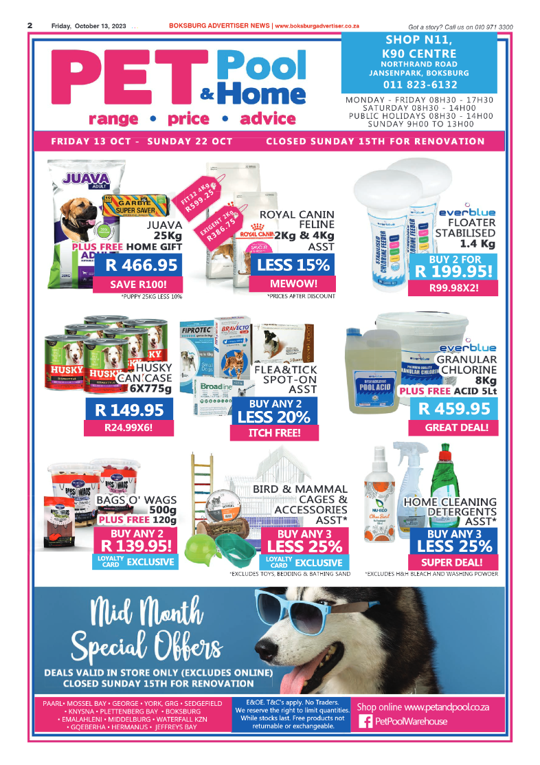 Boksburg Advertiser 13 October 2023 page 2