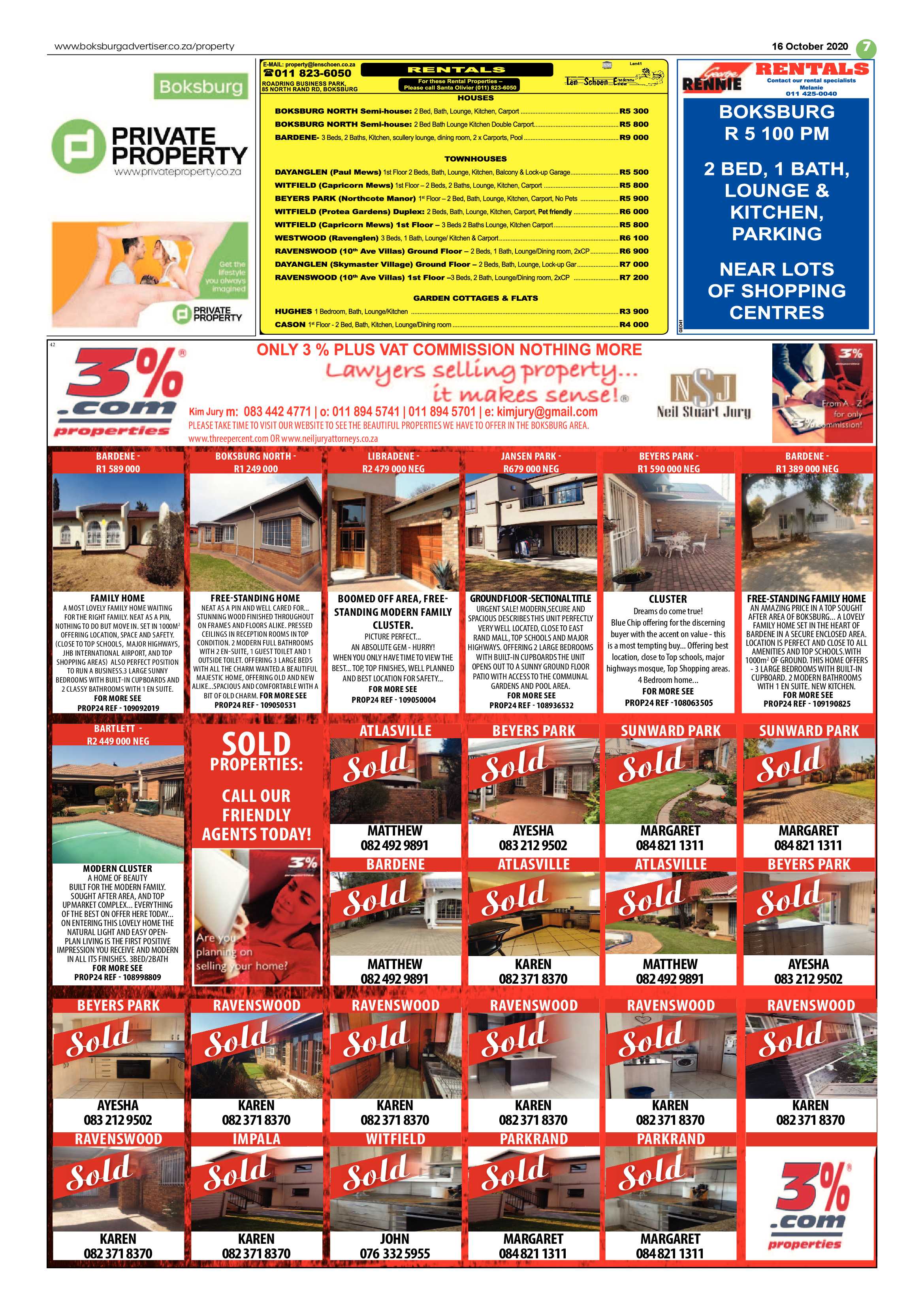 Boksburg Advertiser 13 October  2020 page 7