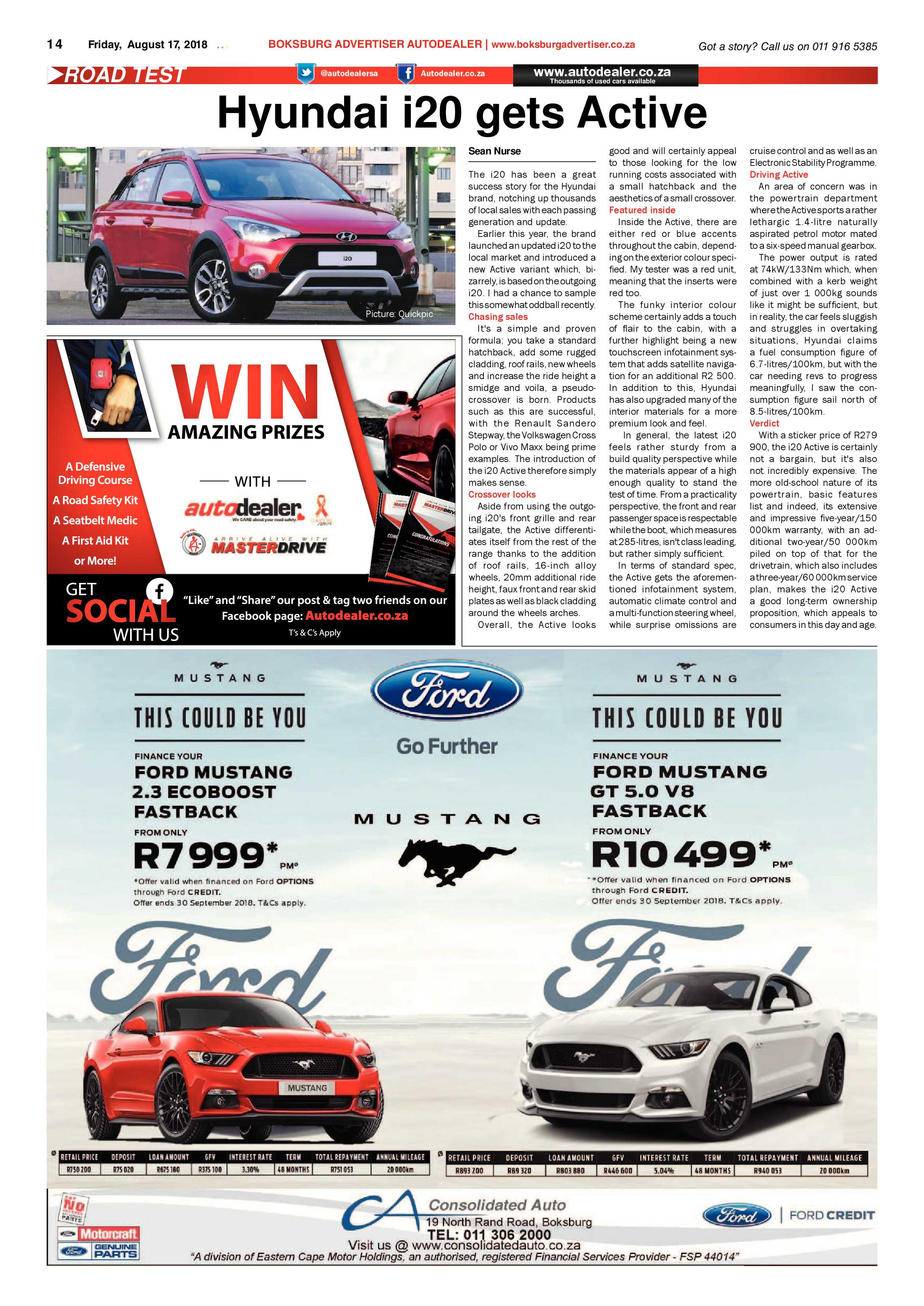 Boksburg Advertiser 14 August 2018 page 14