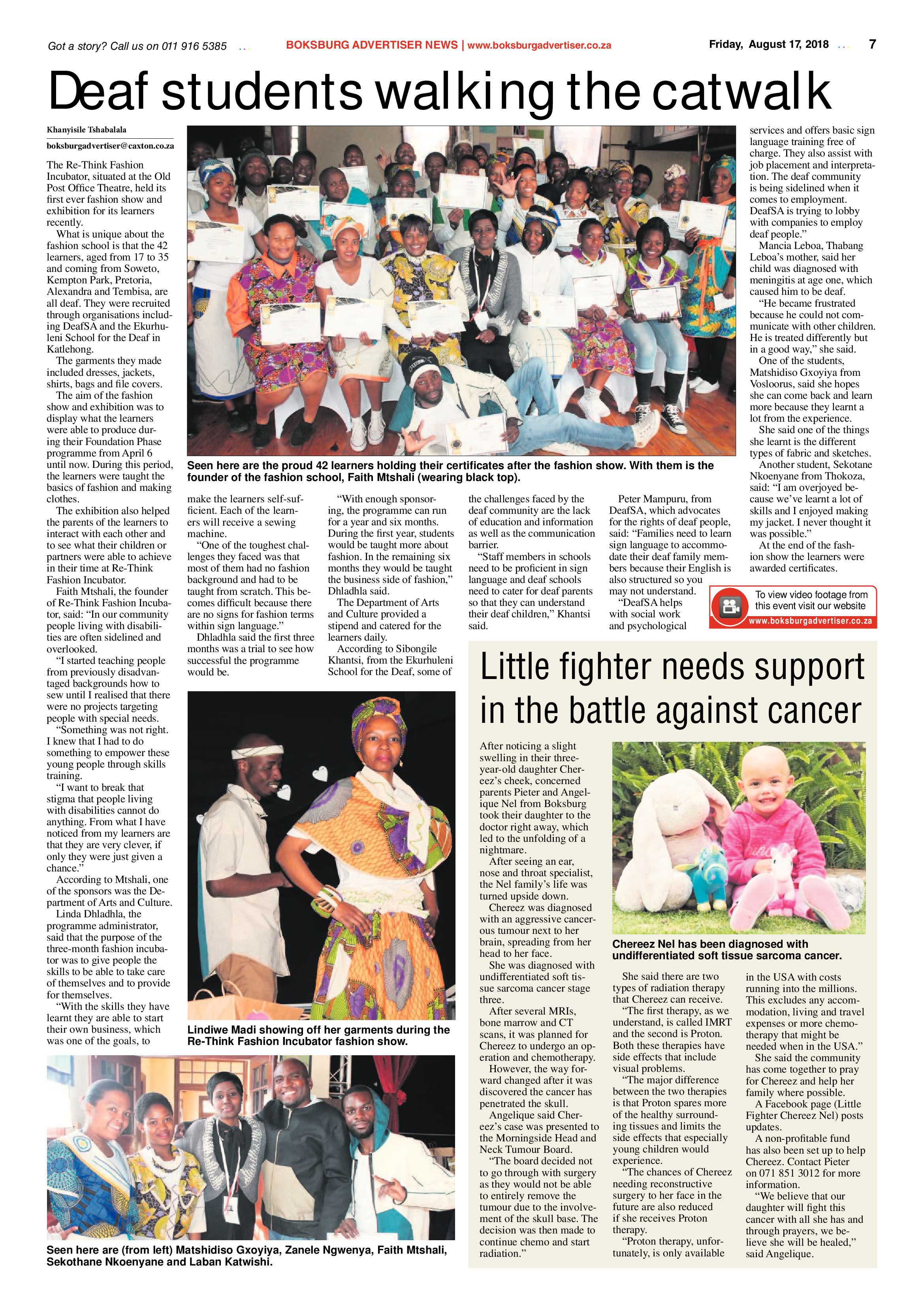 Boksburg Advertiser 14 August 2018 page 7