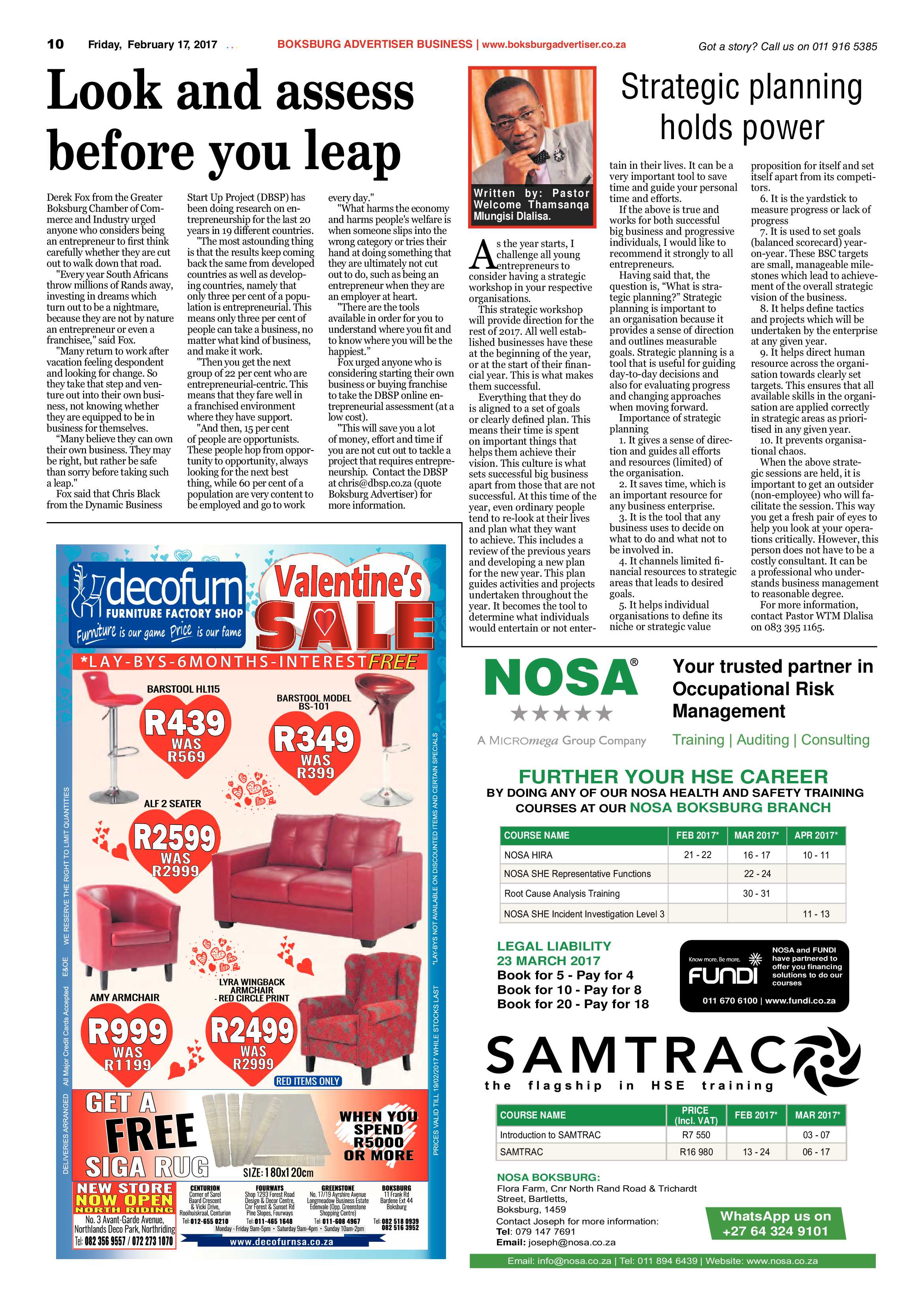 Boksburg Advertiser 14 February 2017 page 10