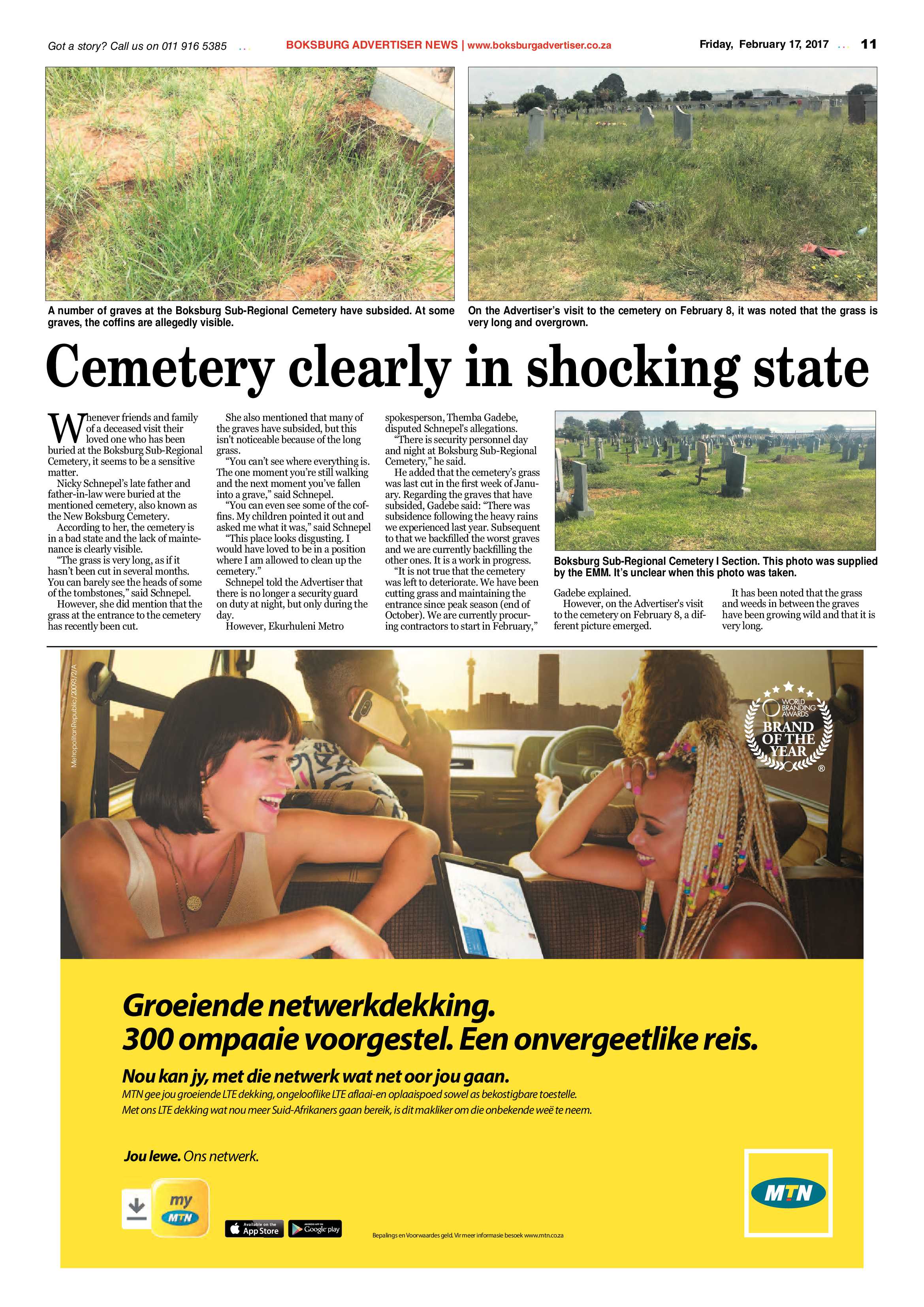 Boksburg Advertiser 14 February 2017 page 11