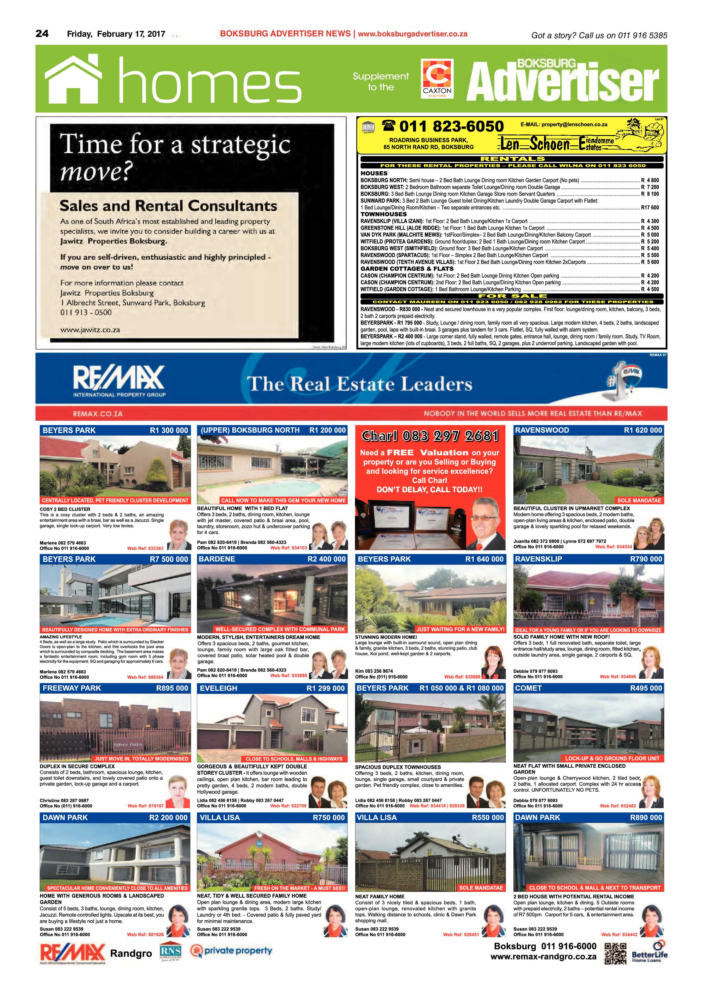 Boksburg Advertiser 14 February 2017 page 24