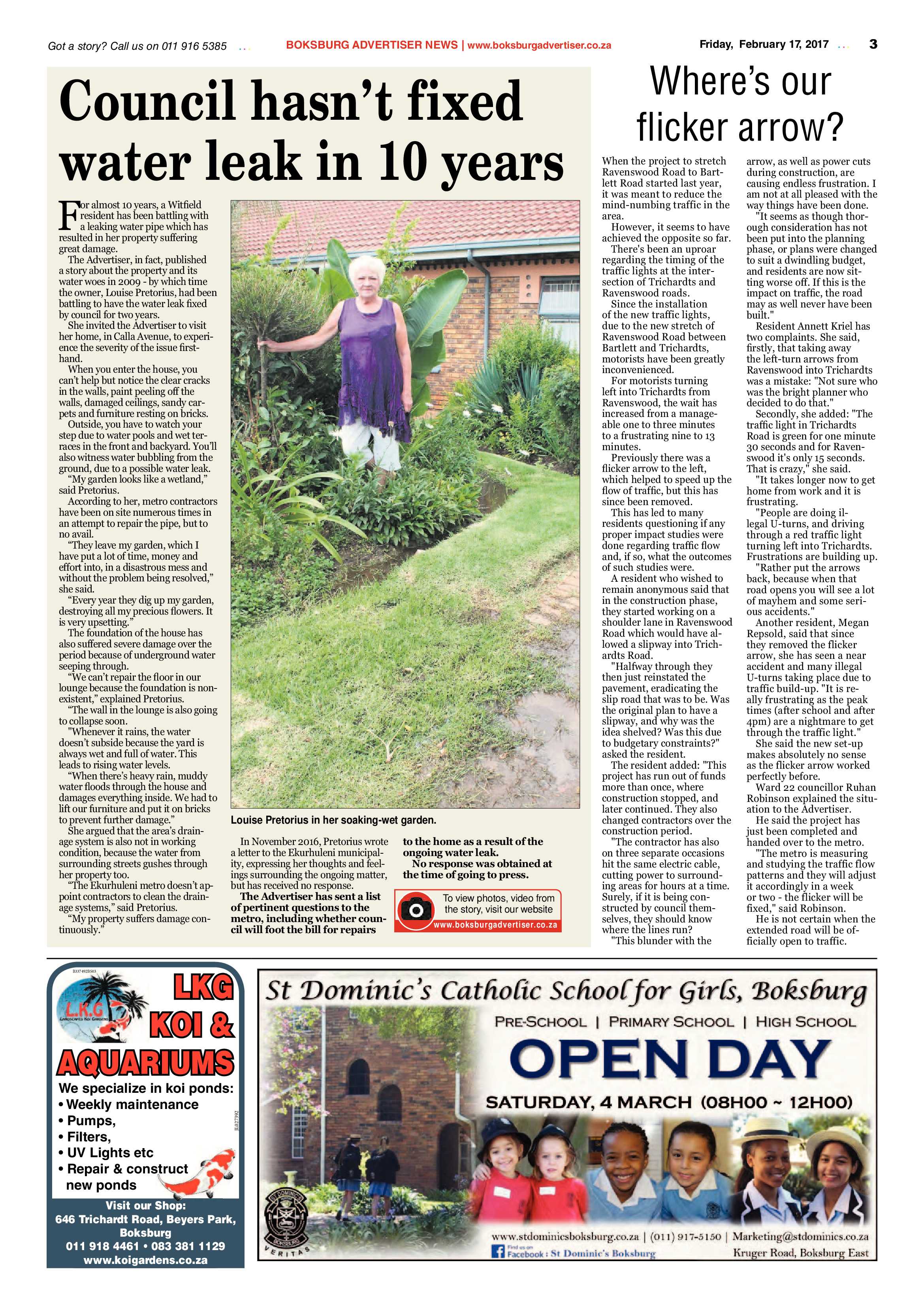 Boksburg Advertiser 14 February 2017 page 3