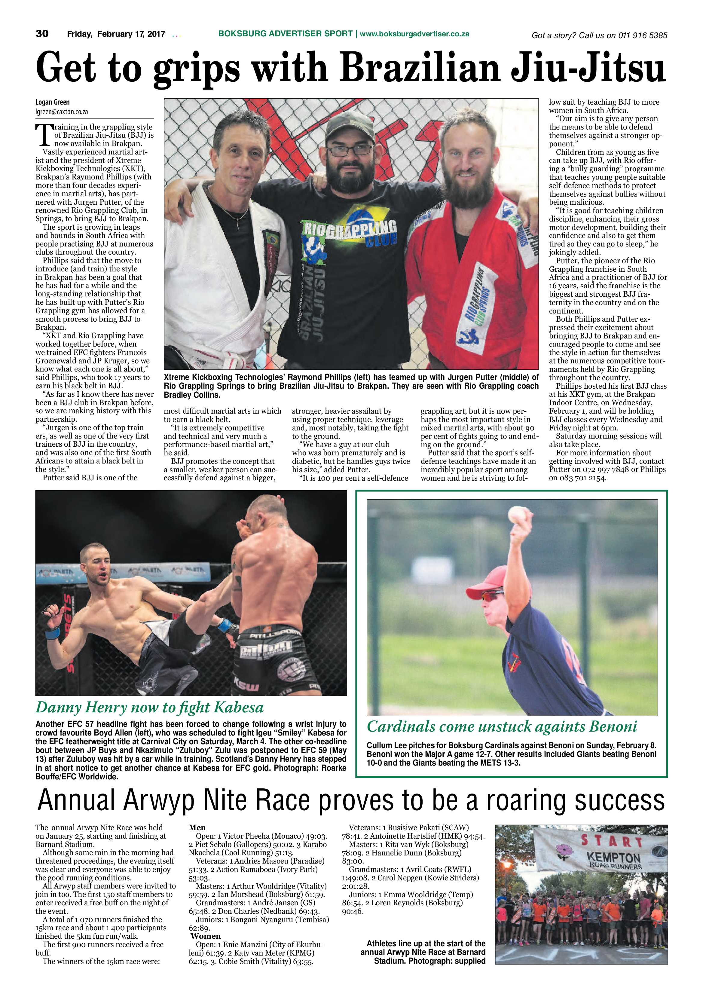 Boksburg Advertiser 14 February 2017 page 30