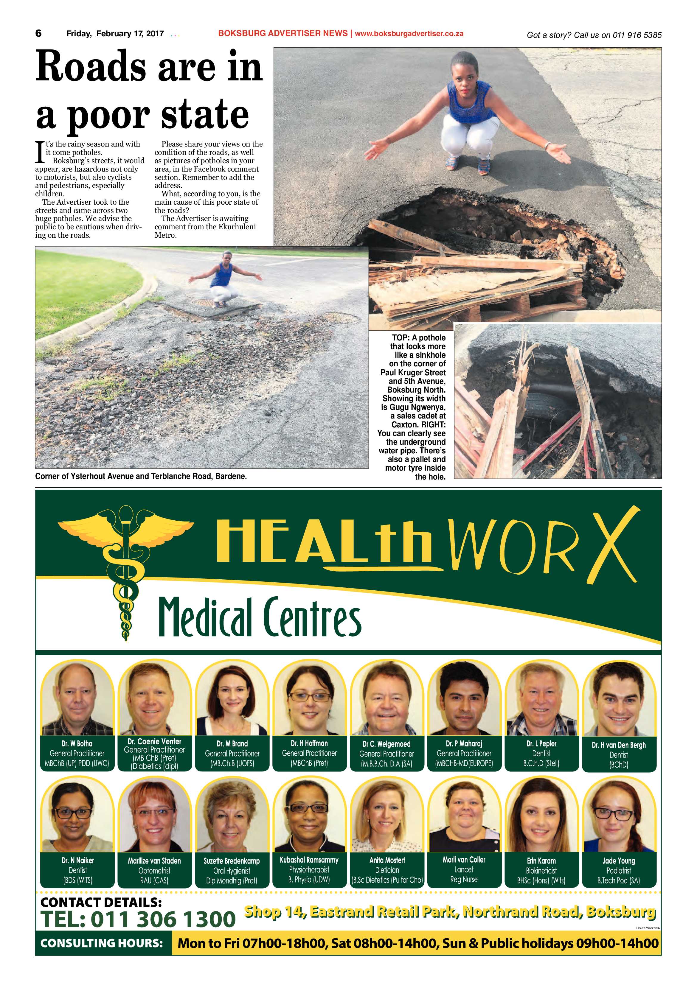 Boksburg Advertiser 14 February 2017 page 6