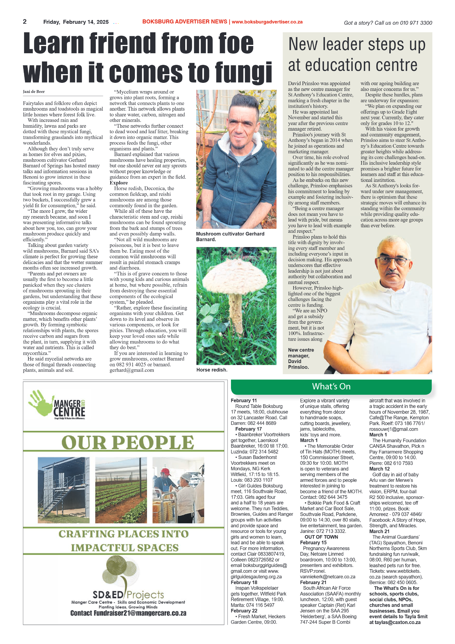 Boksburg Advertiser 14 February 2025 page 2