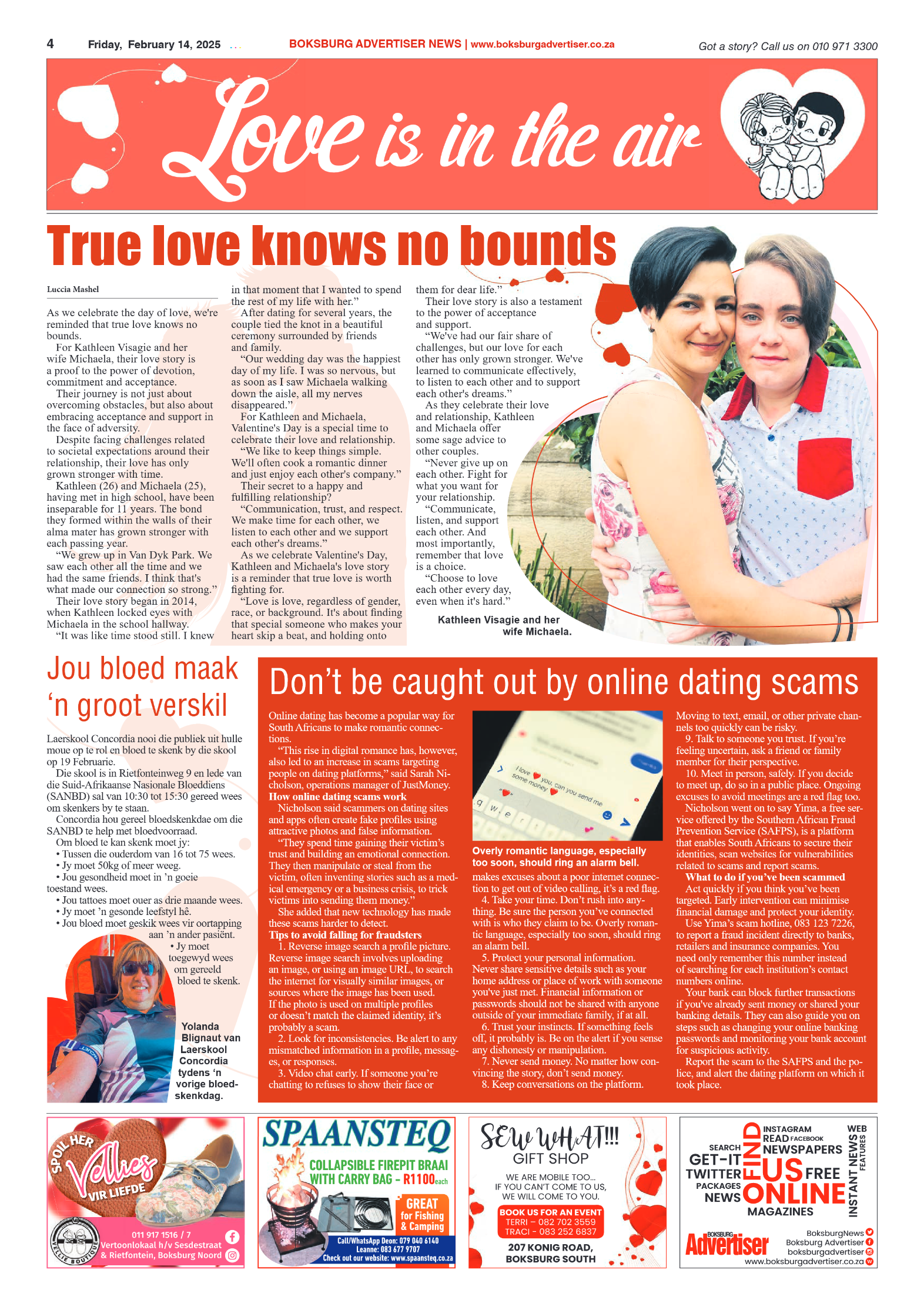 Boksburg Advertiser 14 February 2025 page 4