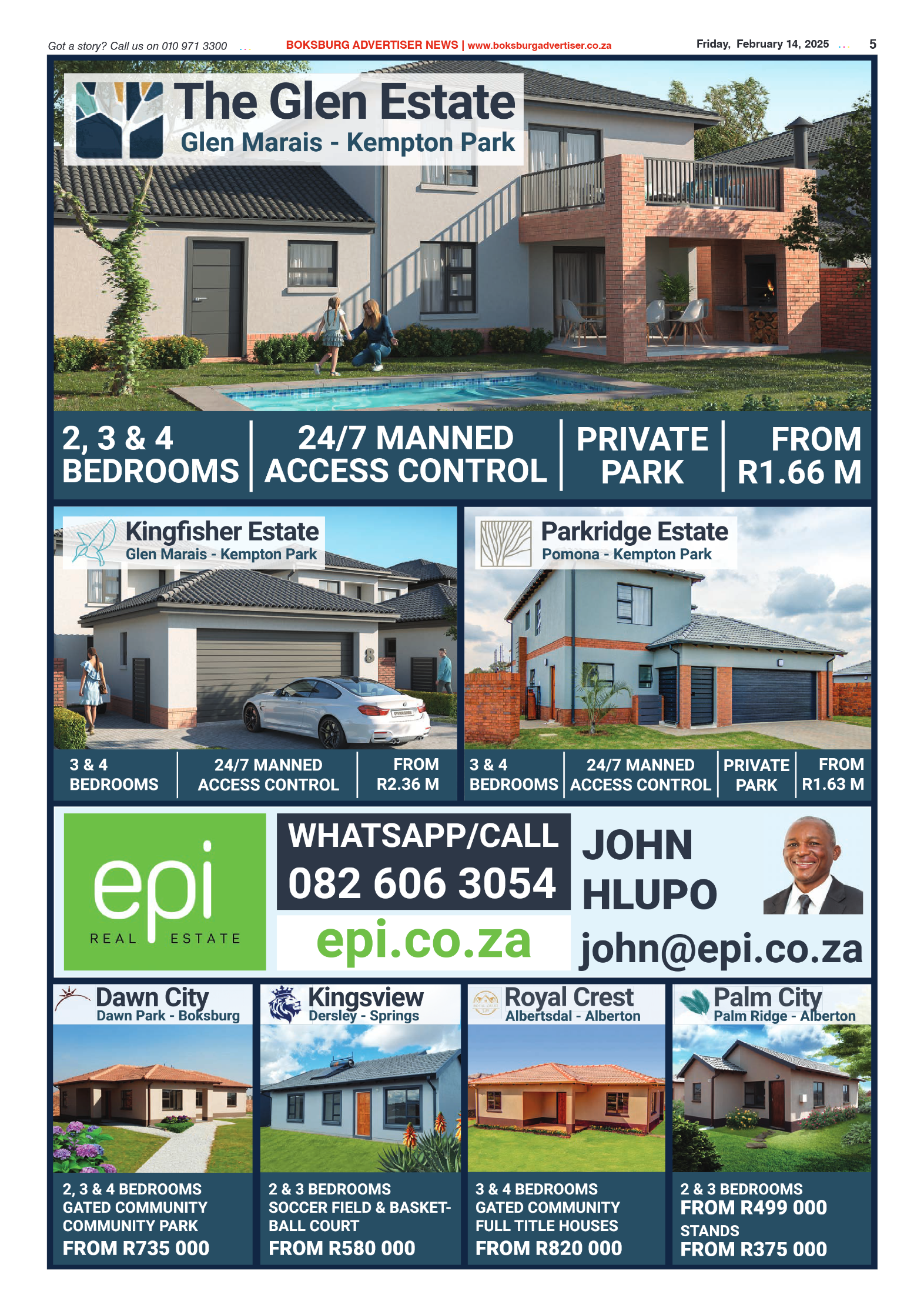 Boksburg Advertiser 14 February 2025 page 5