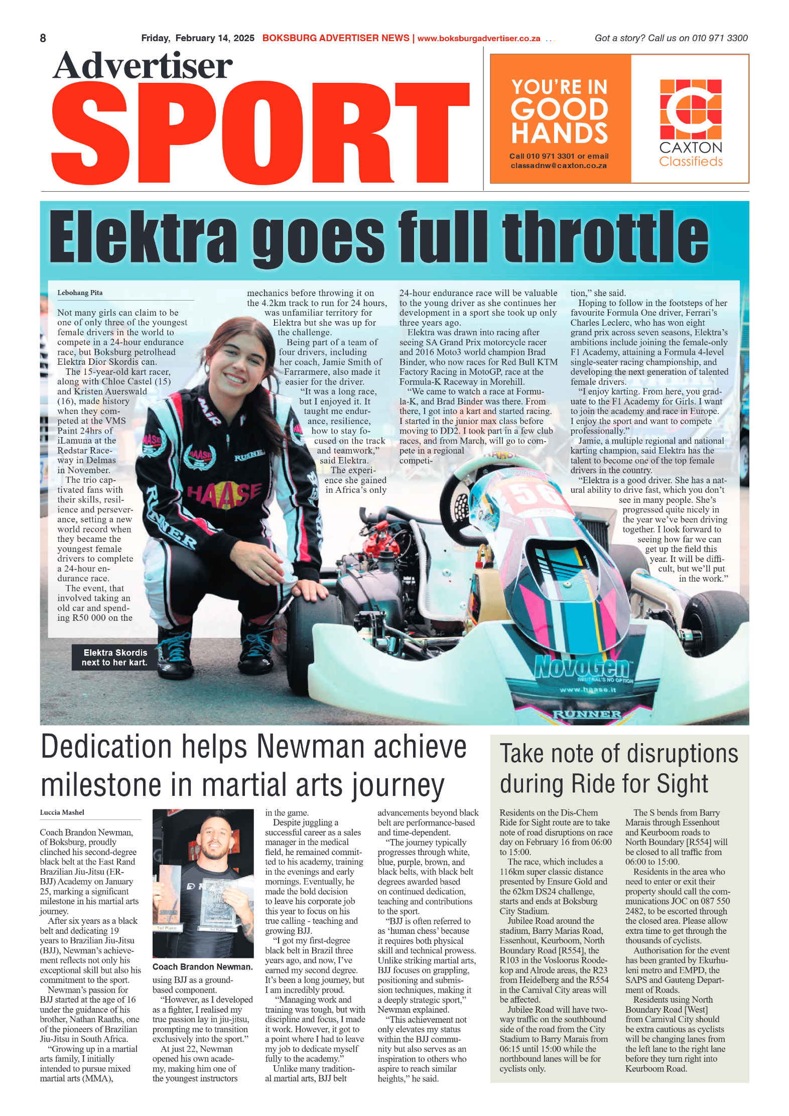 Boksburg Advertiser 14 February 2025 page 8