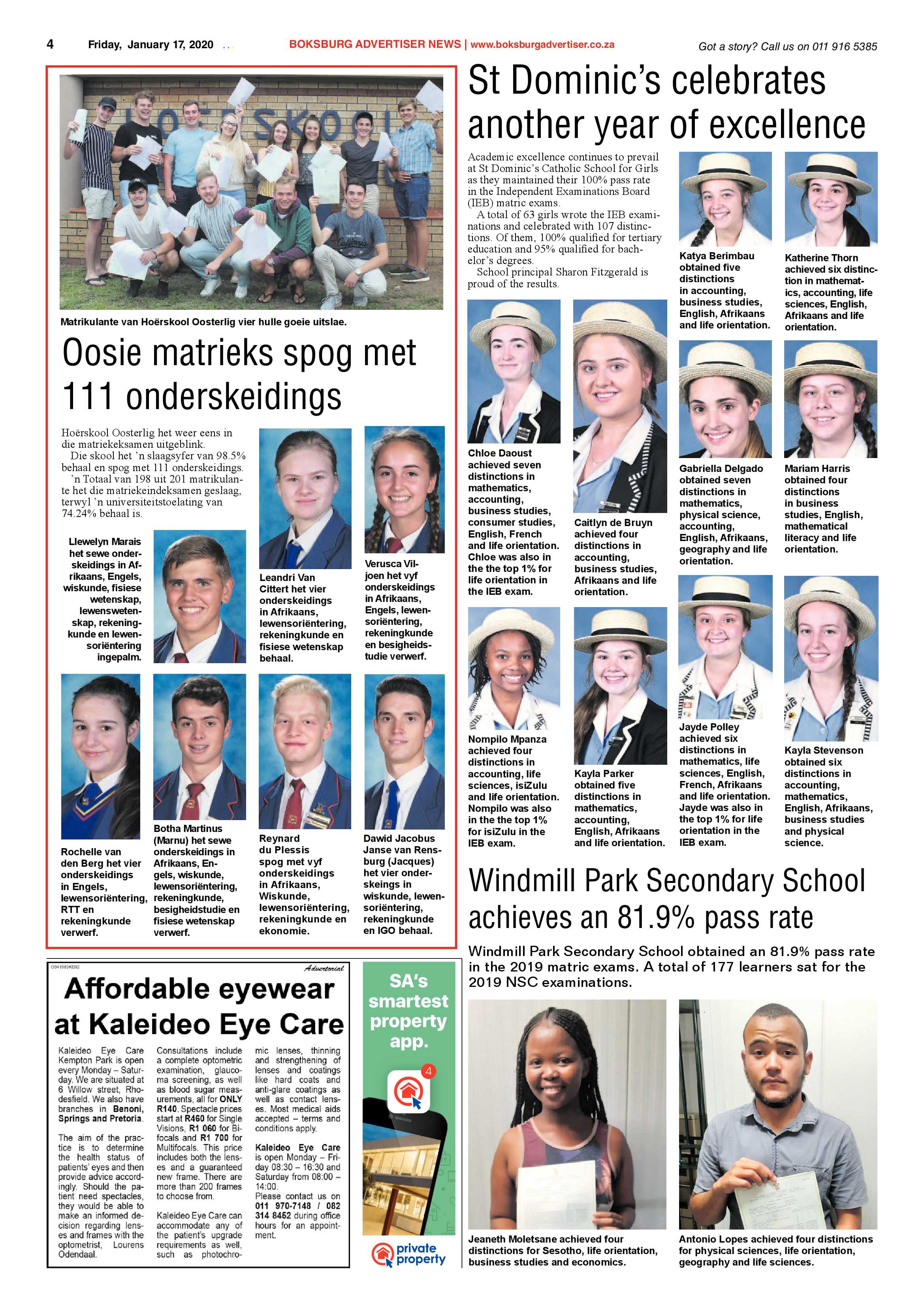 Boksburg Advertiser 14 January 2020 page 4