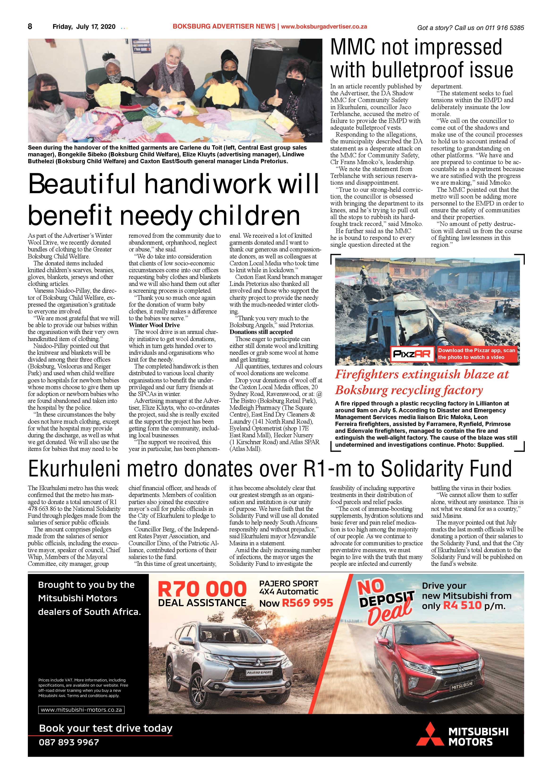 Boksburg Advertiser 14 July 2020 page 8
