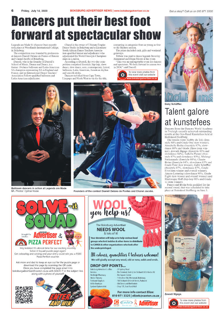 Boksburg Advertiser 14 July 2023 page 6