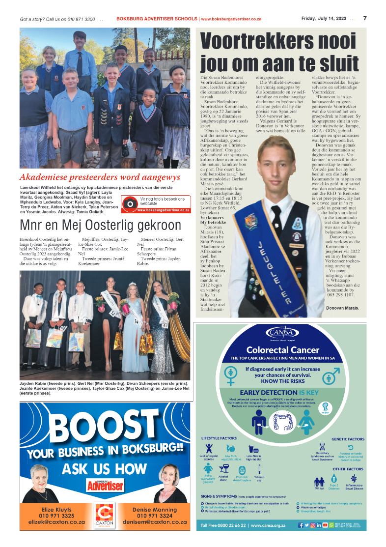 Boksburg Advertiser 14 July 2023 page 7