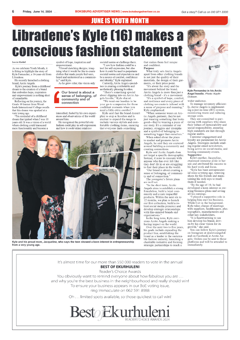 Boksburg Advertiser 14 June 2024 page 6