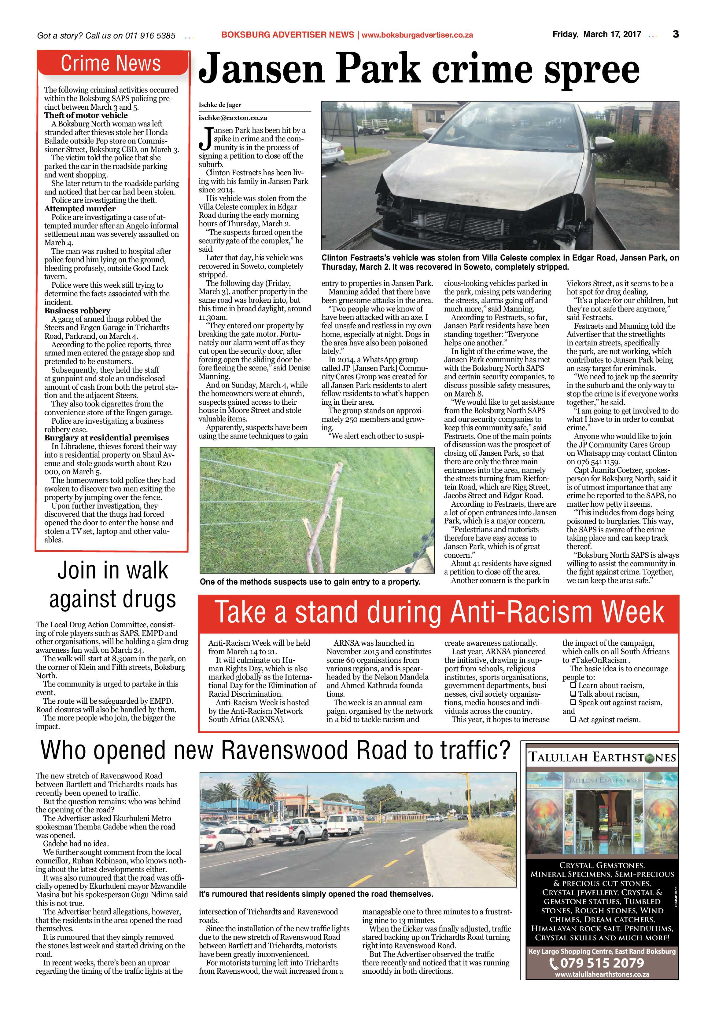 Boksburg Advertiser 14 March 2017 page 3