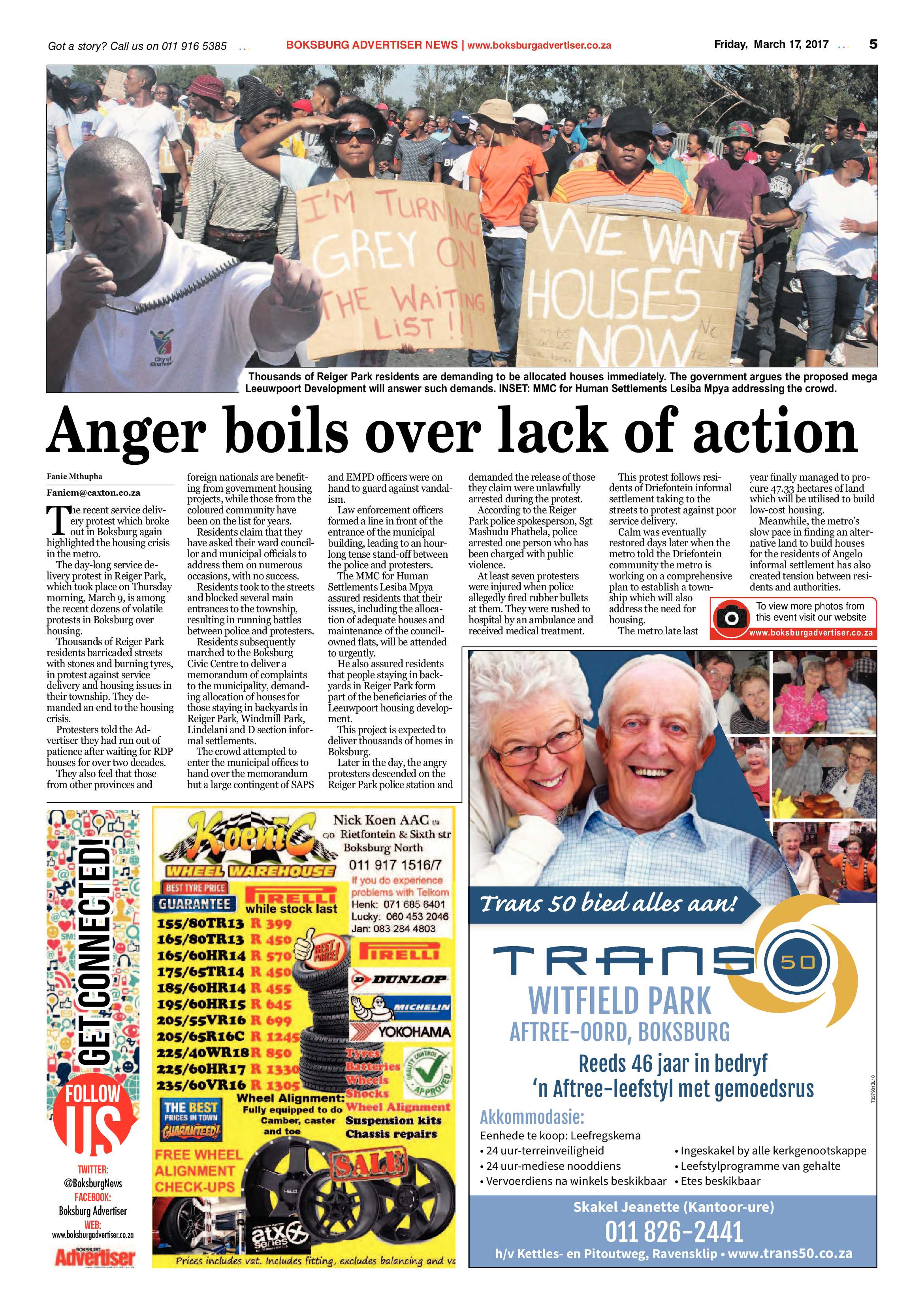 Boksburg Advertiser 14 March 2017 page 5