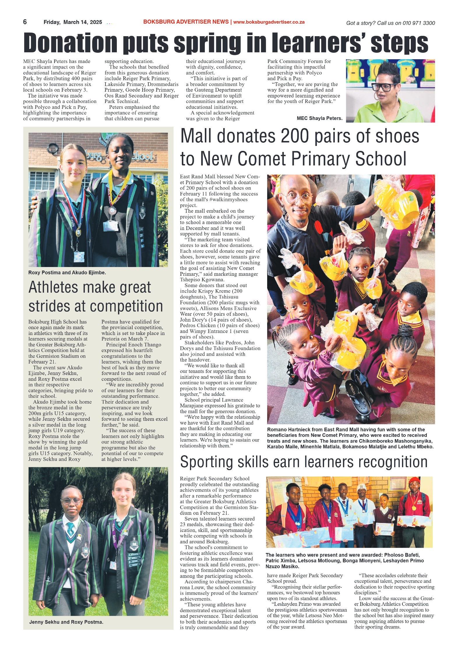 Boksburg Advertiser 14 March 2025 page 6