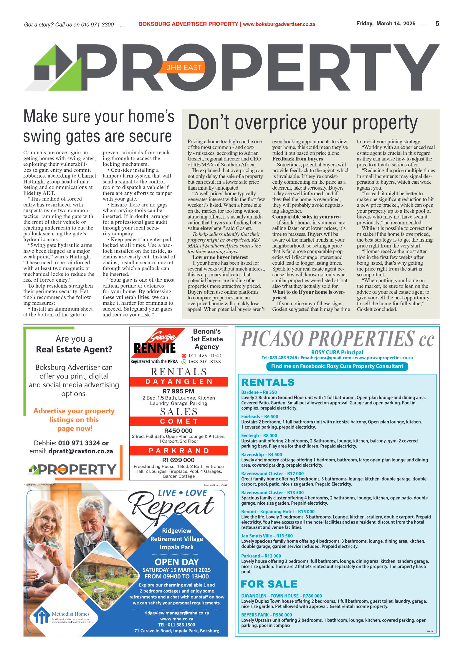 Boksburg Advertiser 14 March 2025 page 7