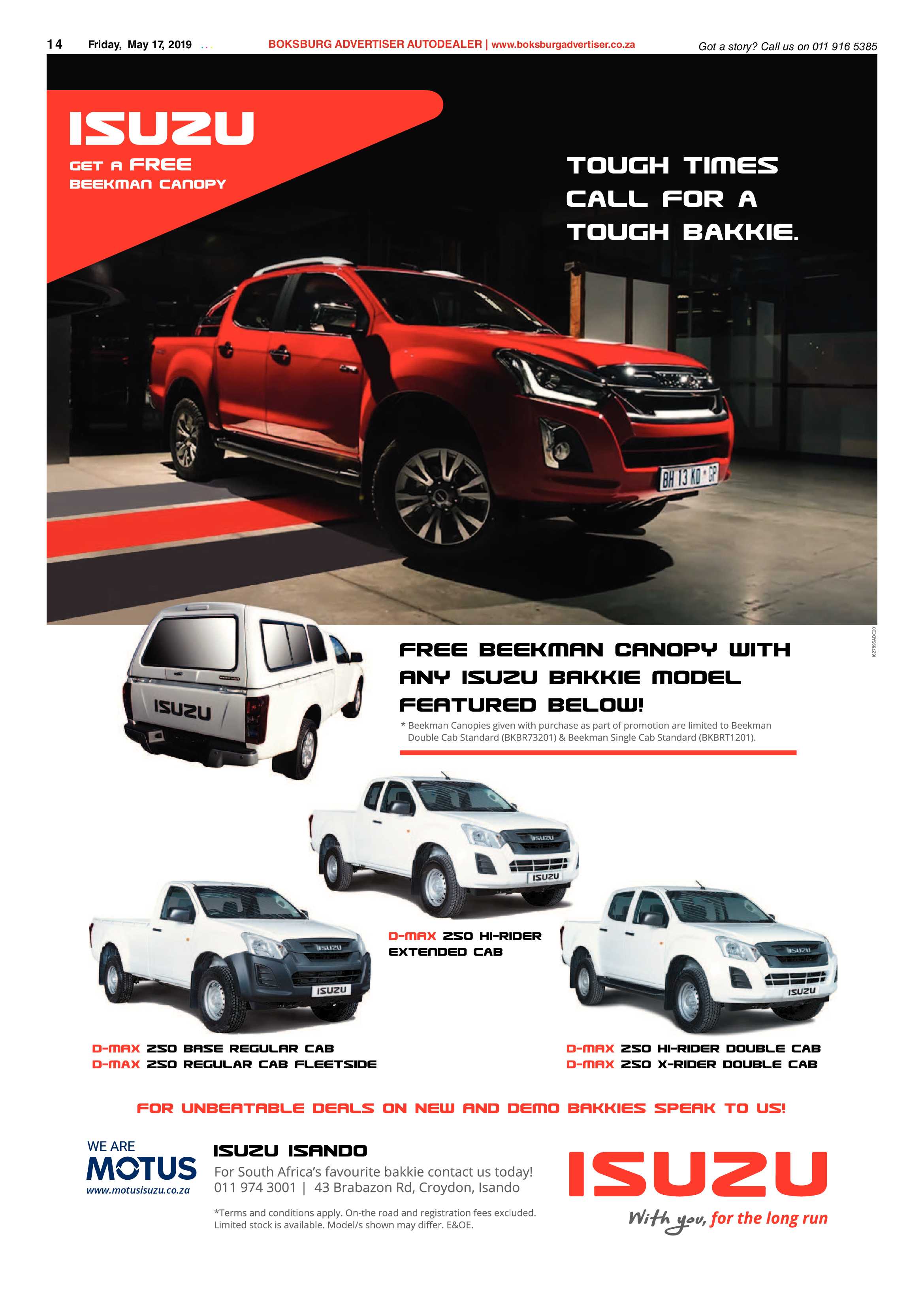 Boksburg Advertiser 14 May 2019 page 14