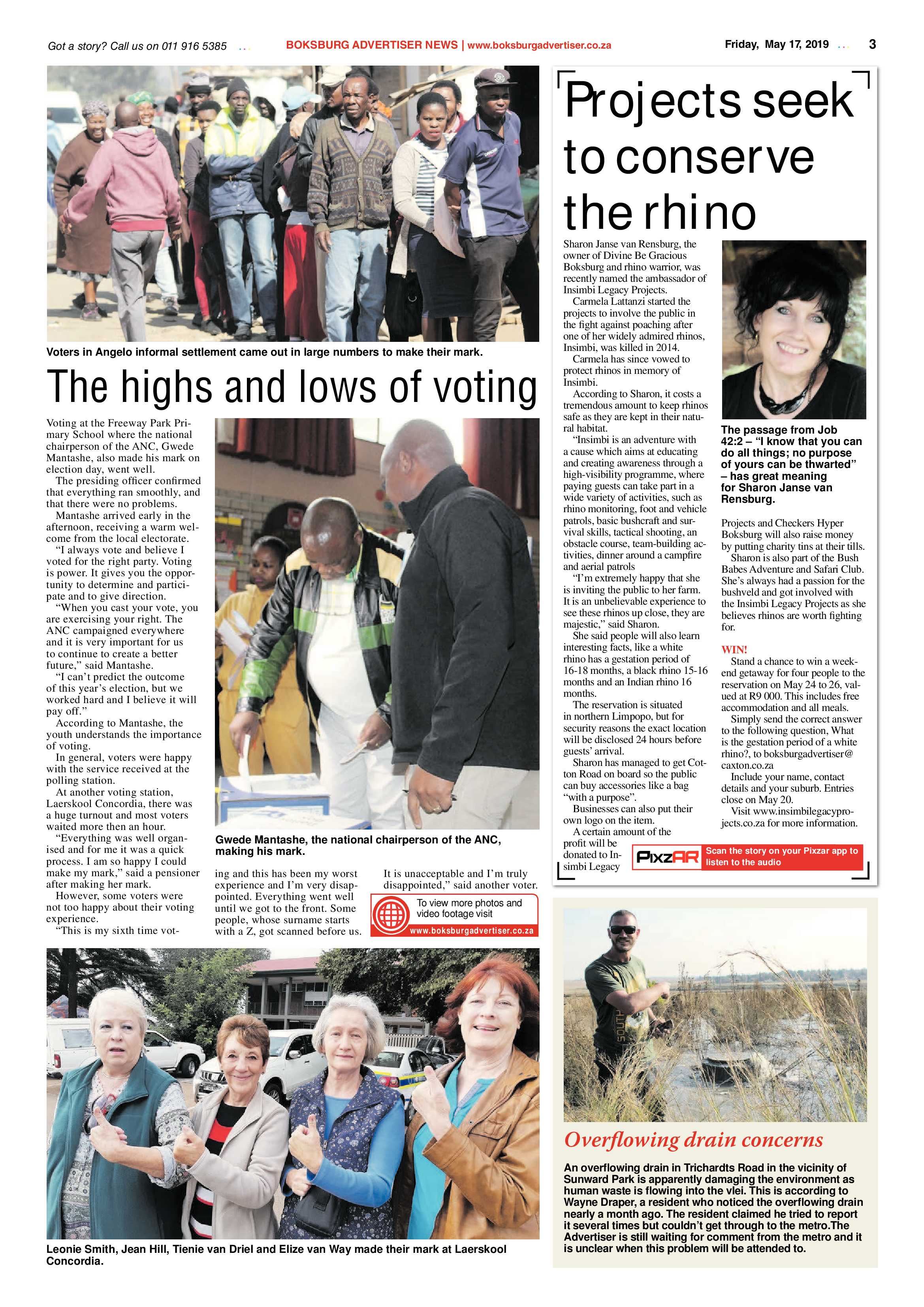 Boksburg Advertiser 14 May 2019 page 3