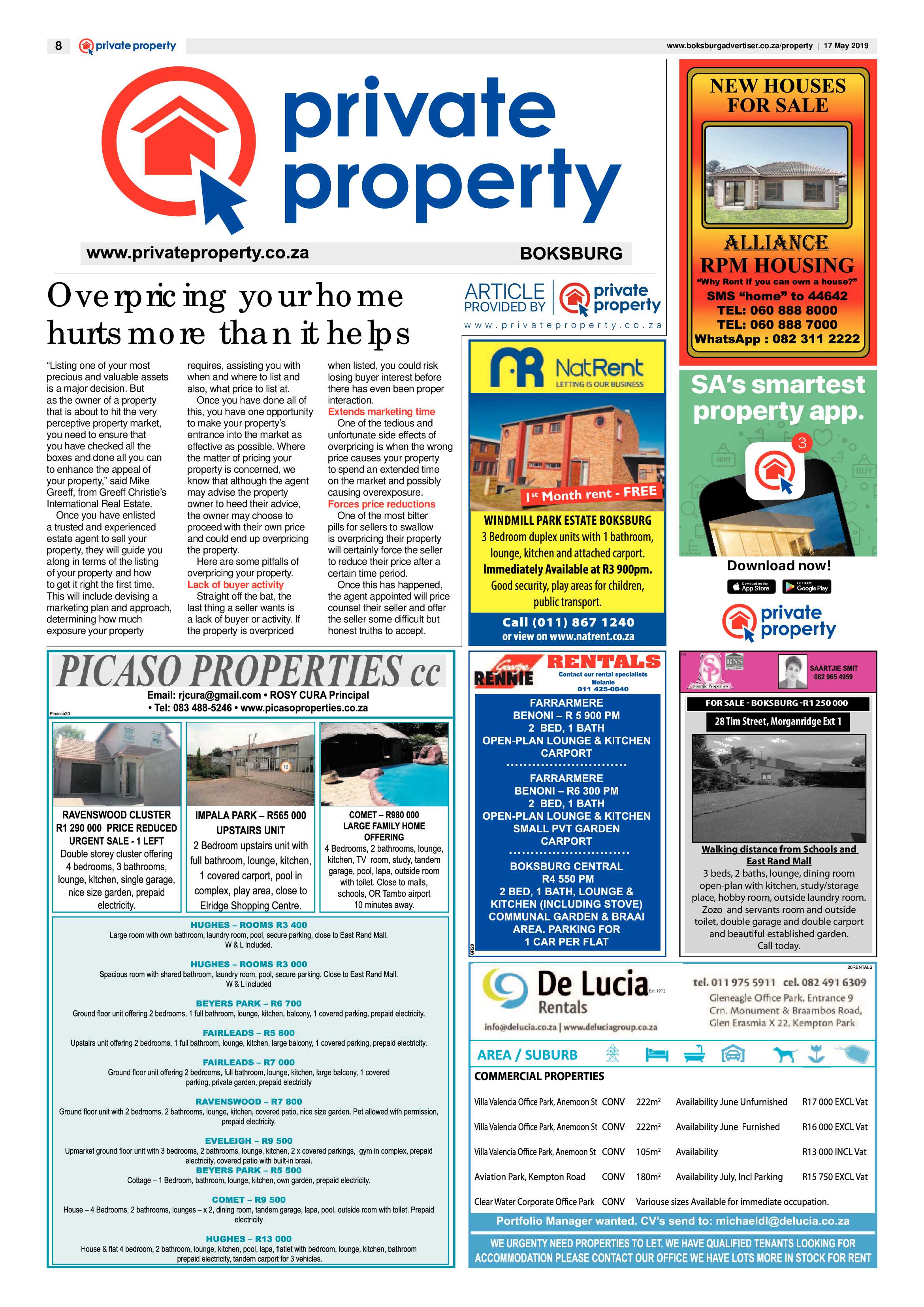 Boksburg Advertiser 14 May 2019 page 8