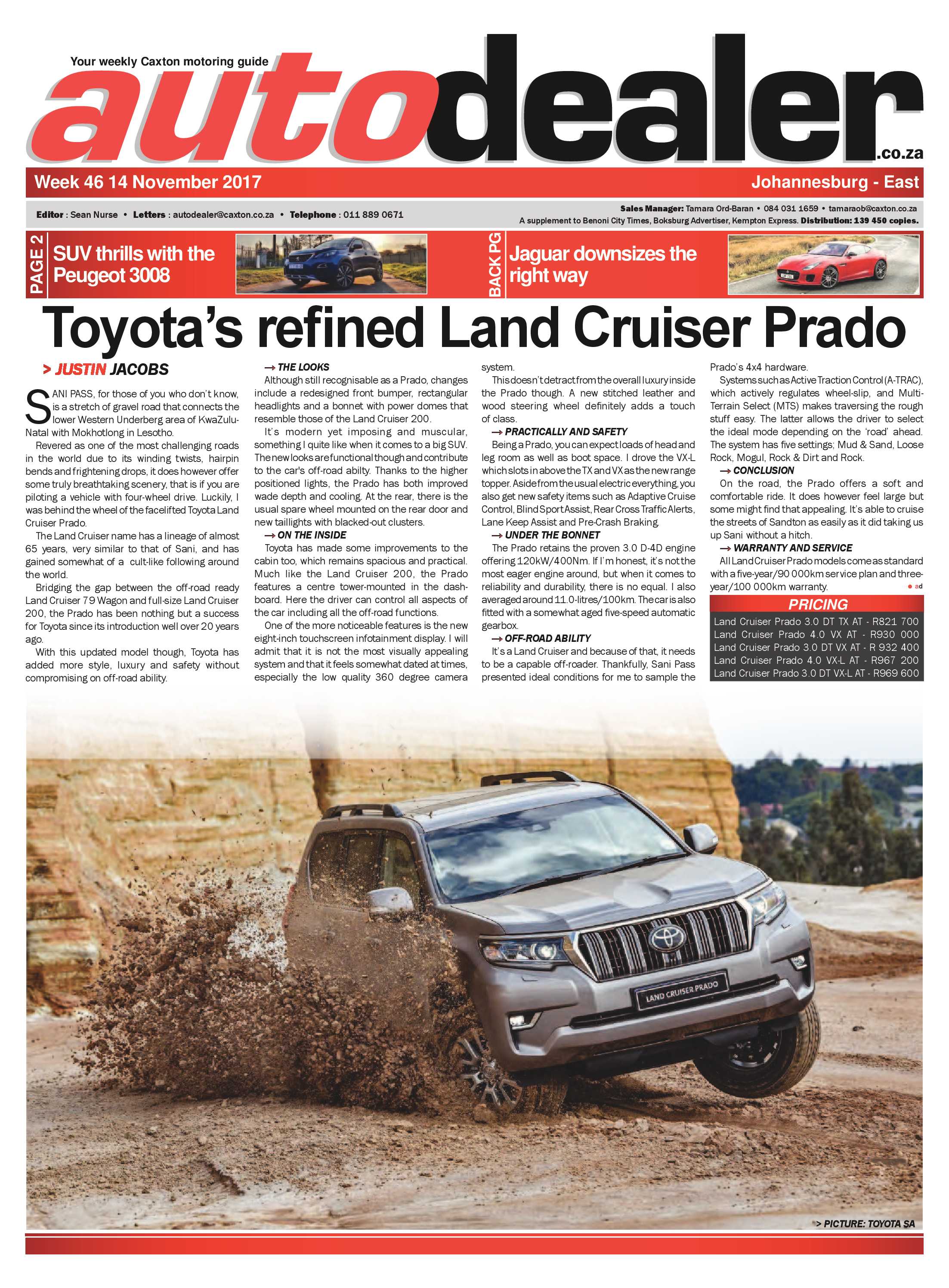 Boksburg Advertiser 14 November 2017 page 25