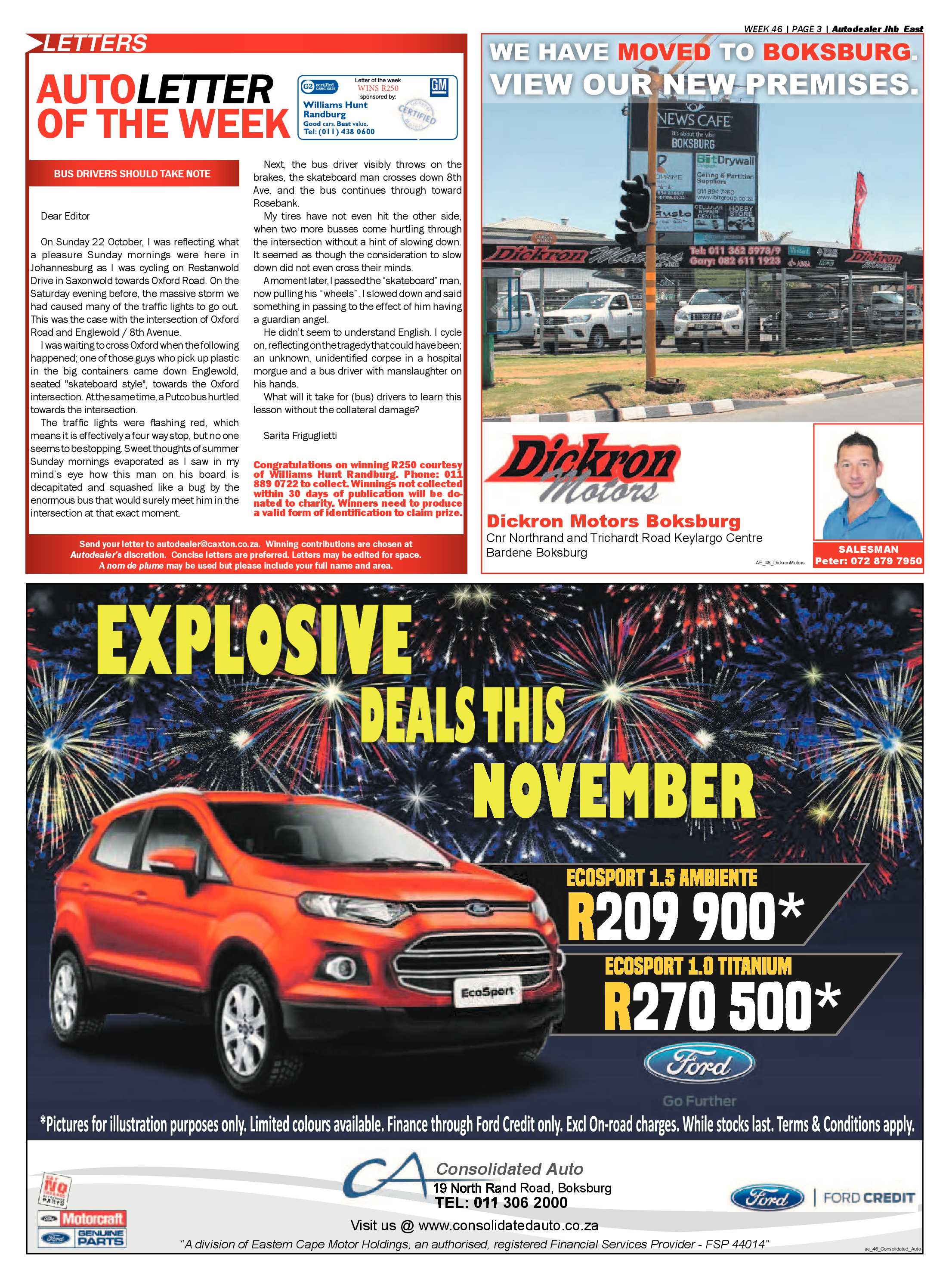 Boksburg Advertiser 14 November 2017 page 27