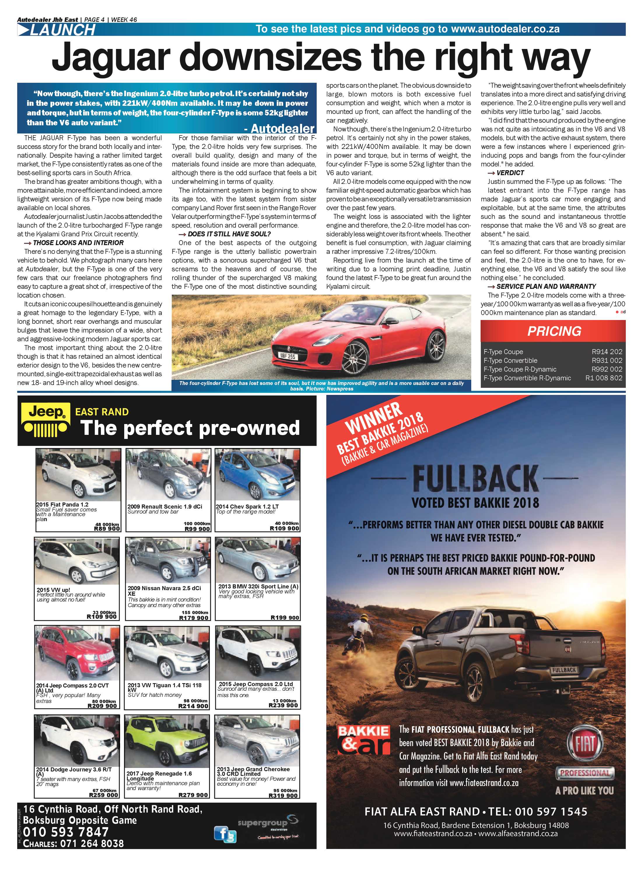 Boksburg Advertiser 14 November 2017 page 28