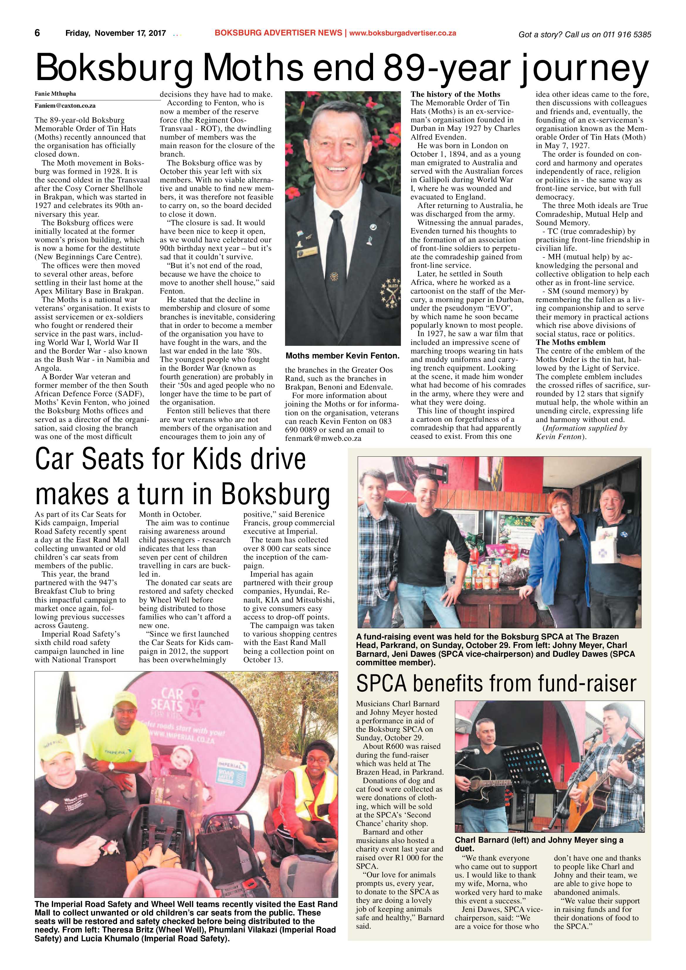 Boksburg Advertiser 14 November 2017 page 6