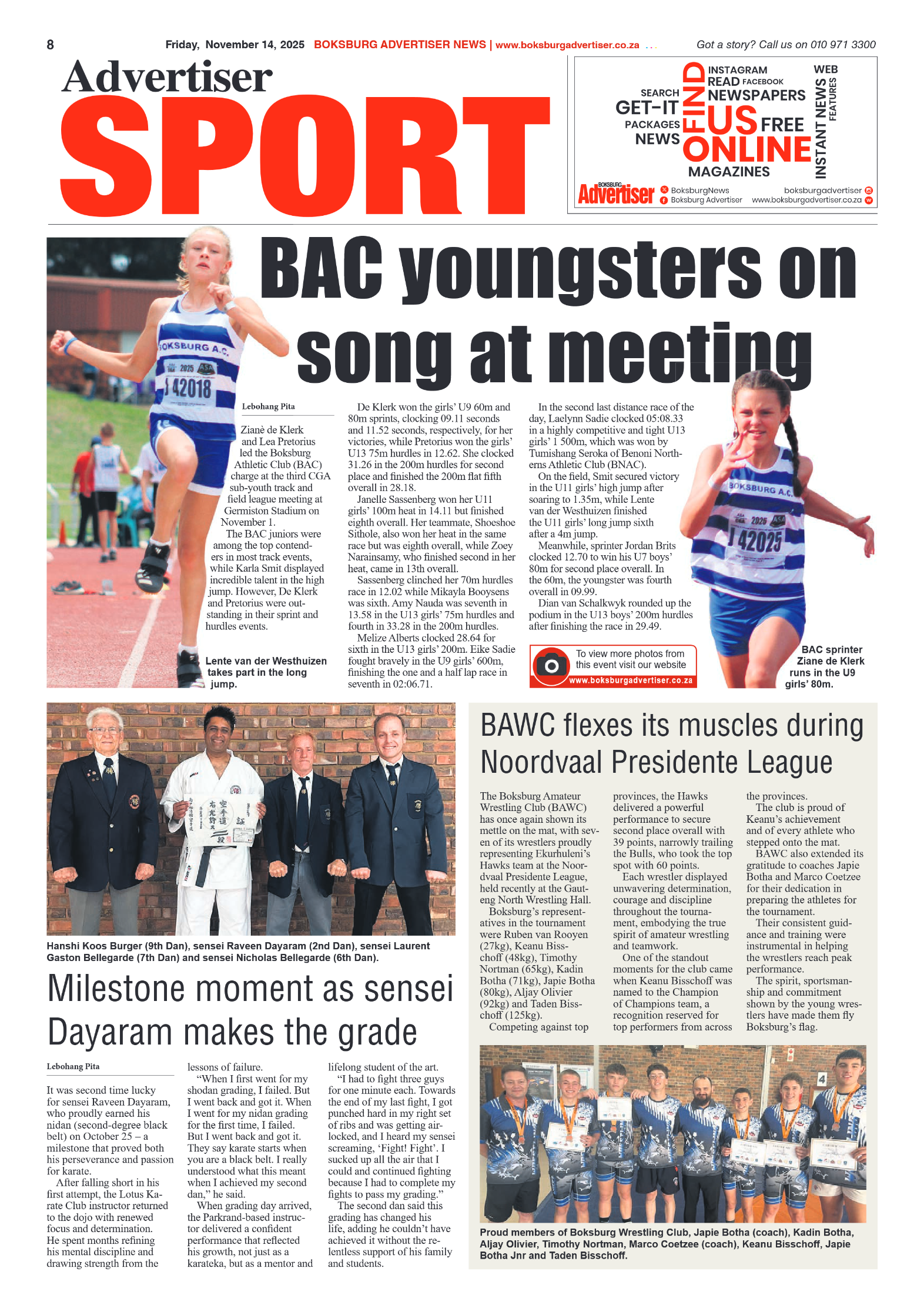 Boksburg Advertiser 14 November 2025 page 10