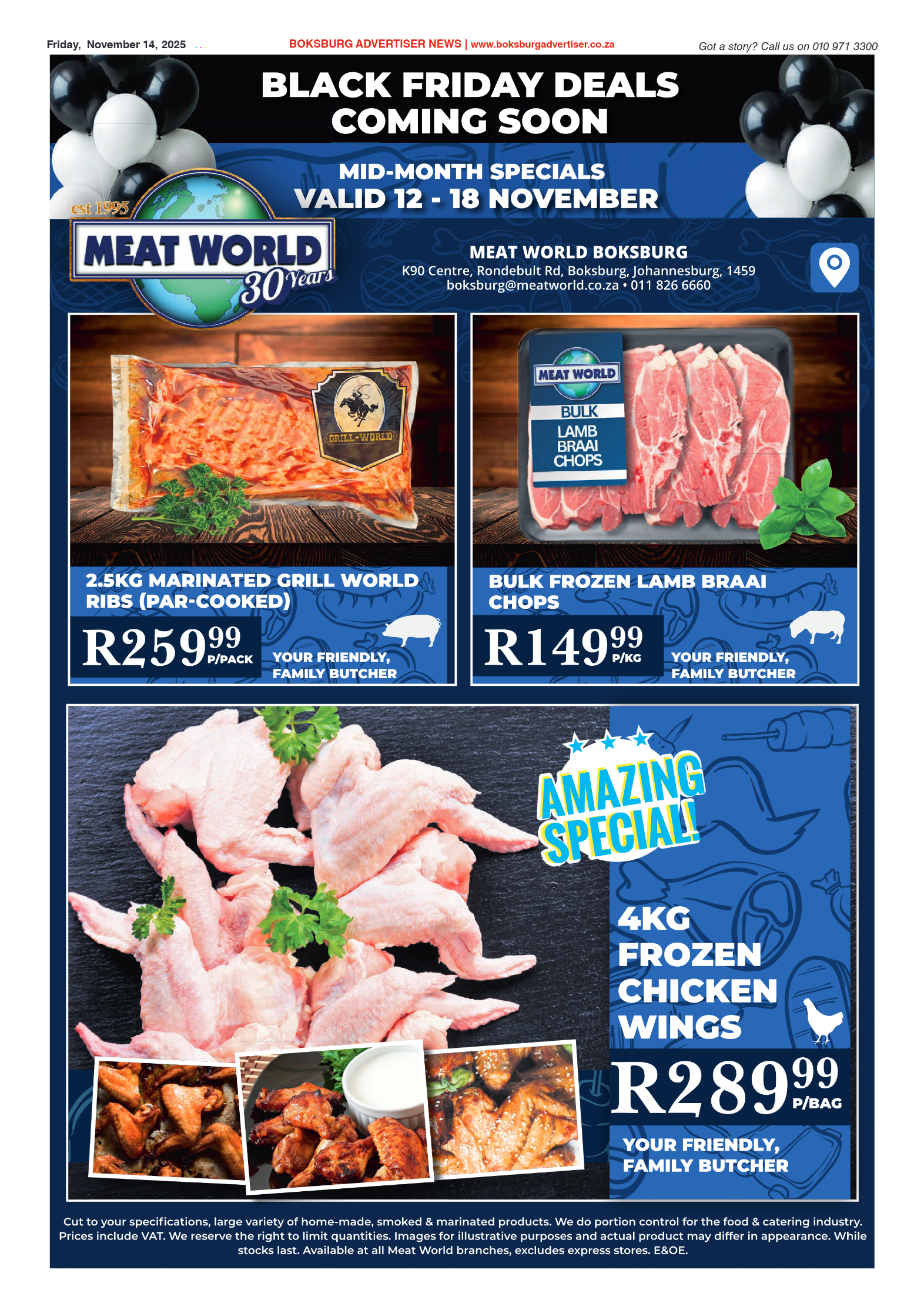 Boksburg Advertiser 14 November 2025 page 2