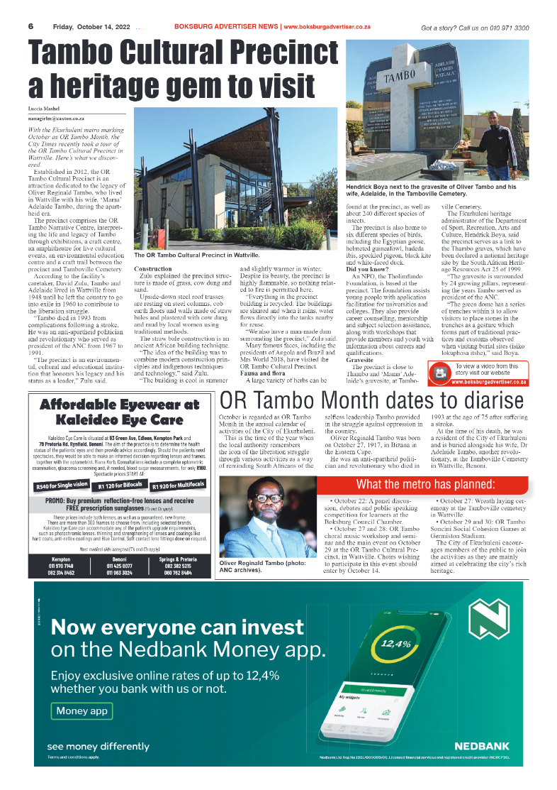 Boksburg Advertiser 14 October 2022 page 6
