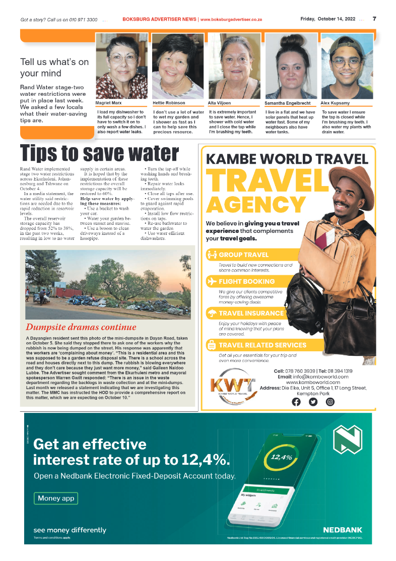 Boksburg Advertiser 14 October 2022 page 7
