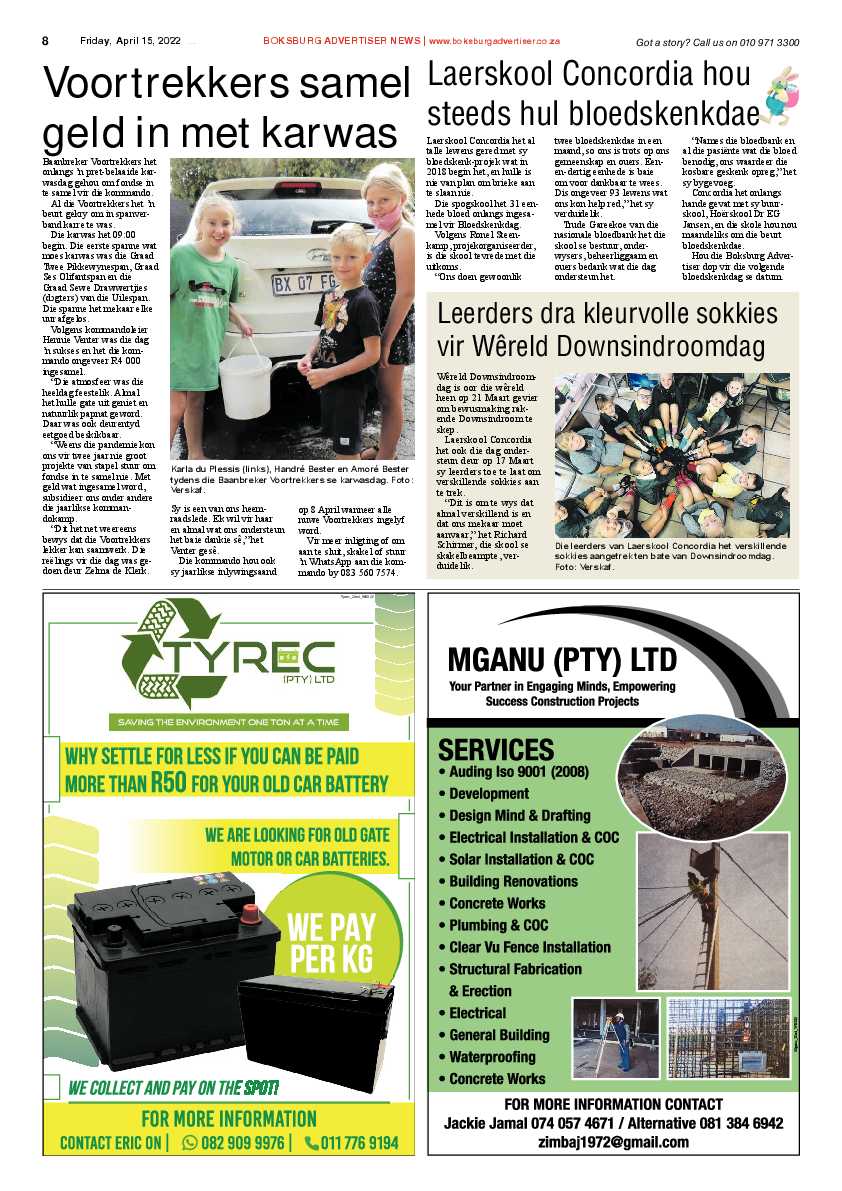 Boksburg Advertiser 15 April 2022 page 8