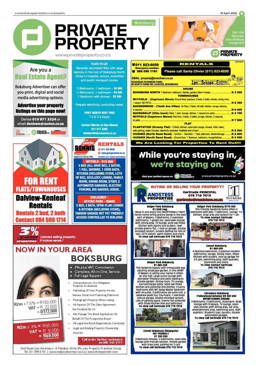 Boksburg Advertiser 15 April 2022 page 9