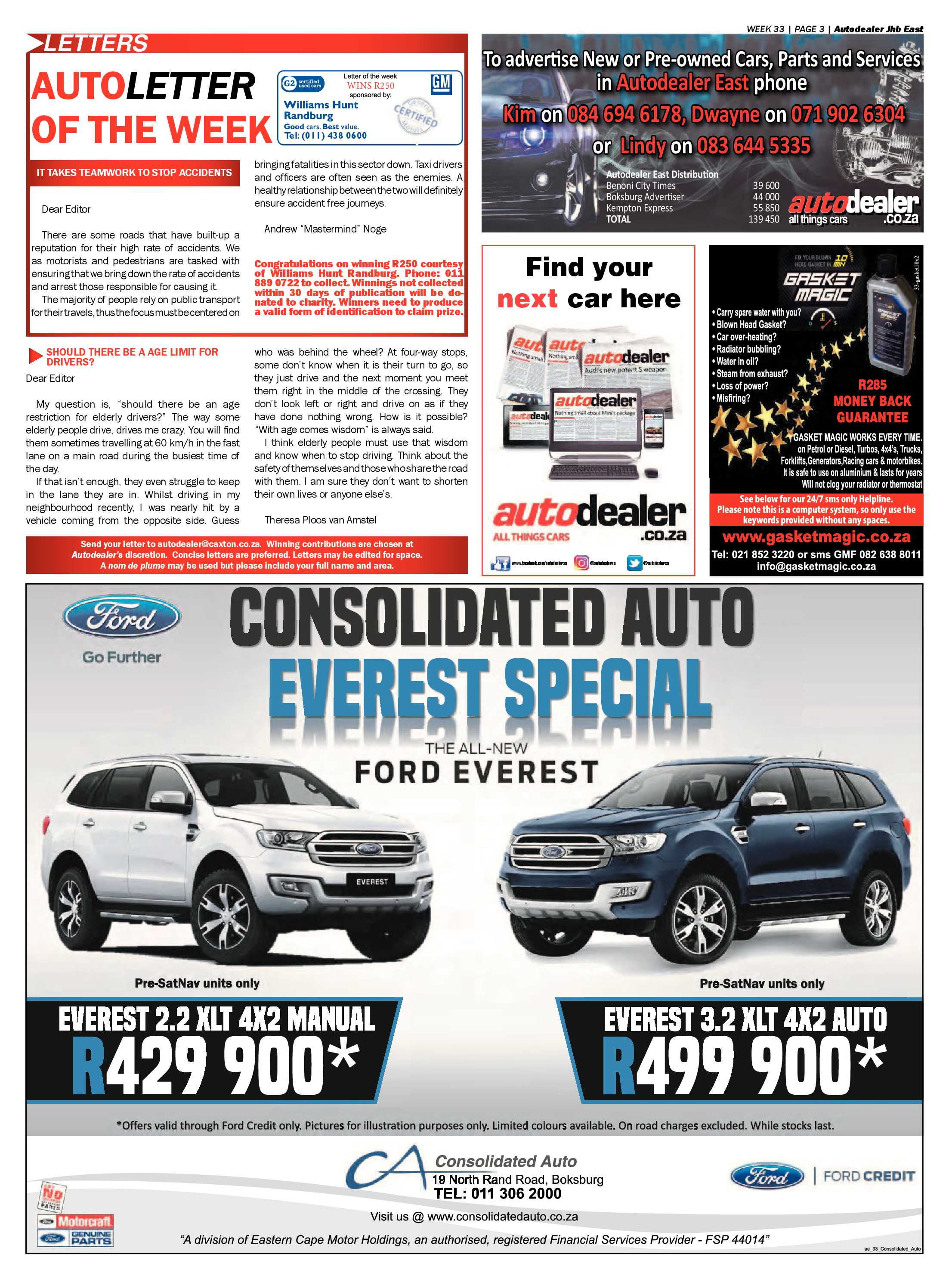 Boksburg Advertiser 15 August 2017 page 27