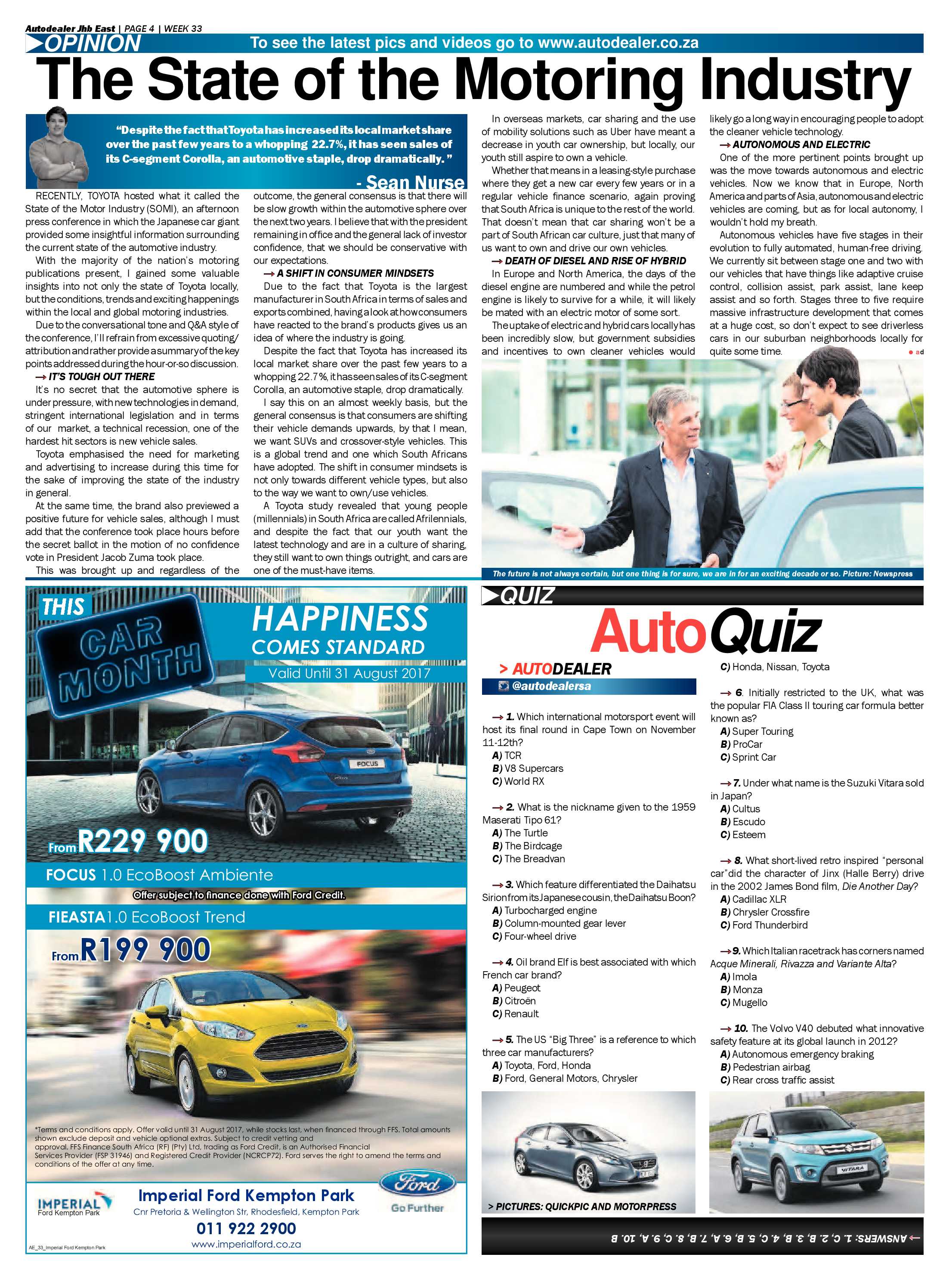 Boksburg Advertiser 15 August 2017 page 28
