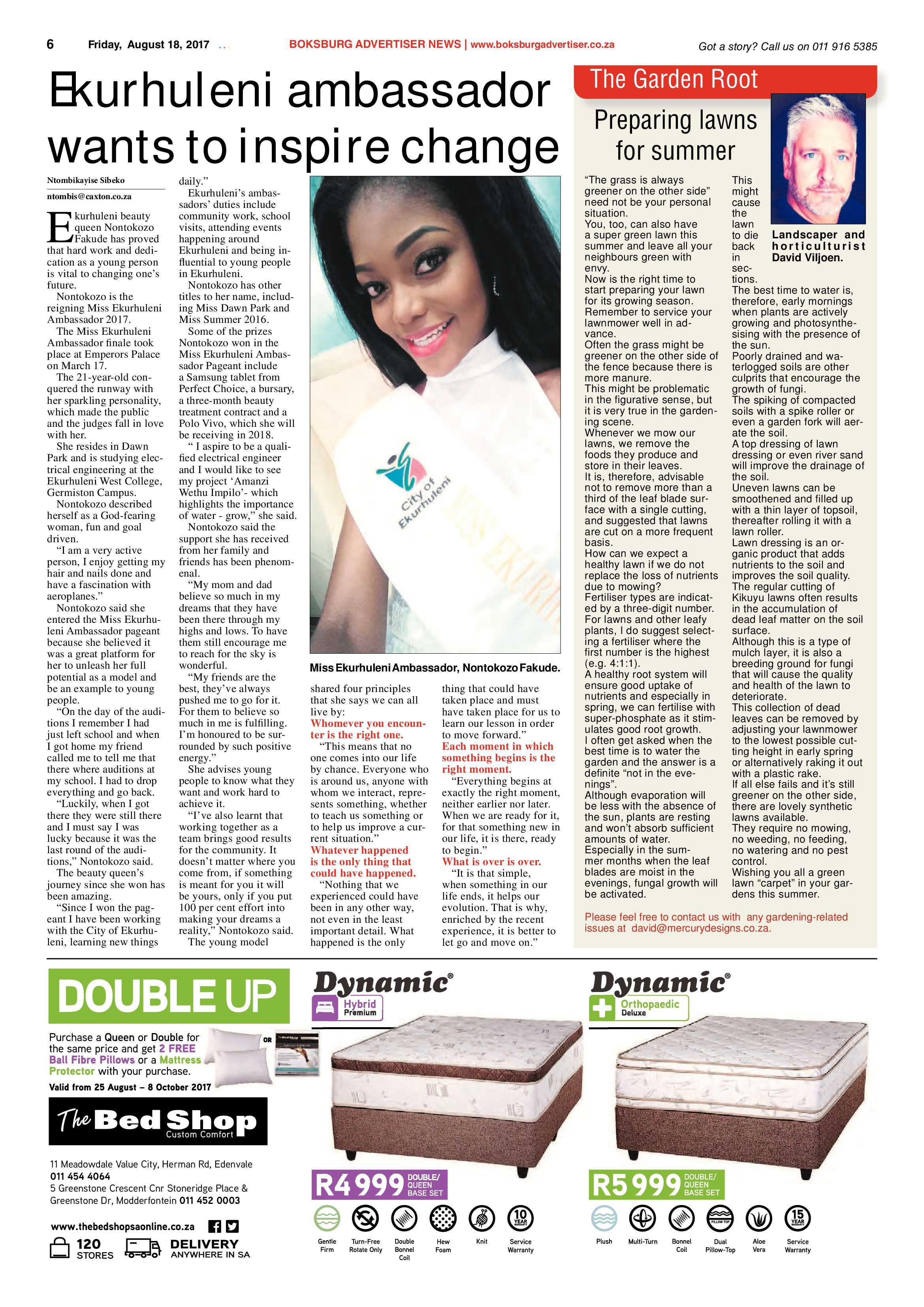Boksburg Advertiser 15 August 2017 page 6