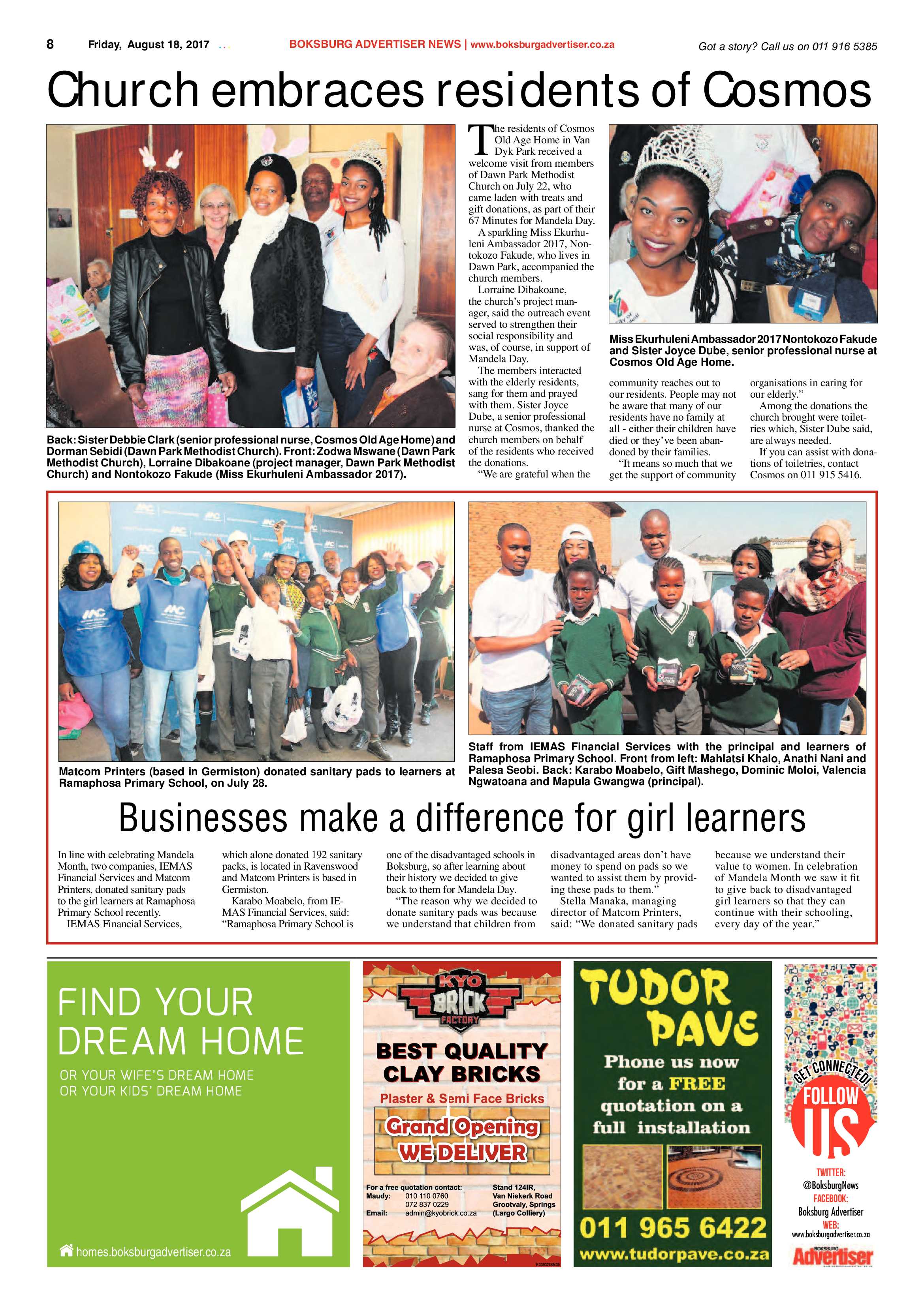 Boksburg Advertiser 15 August 2017 page 8