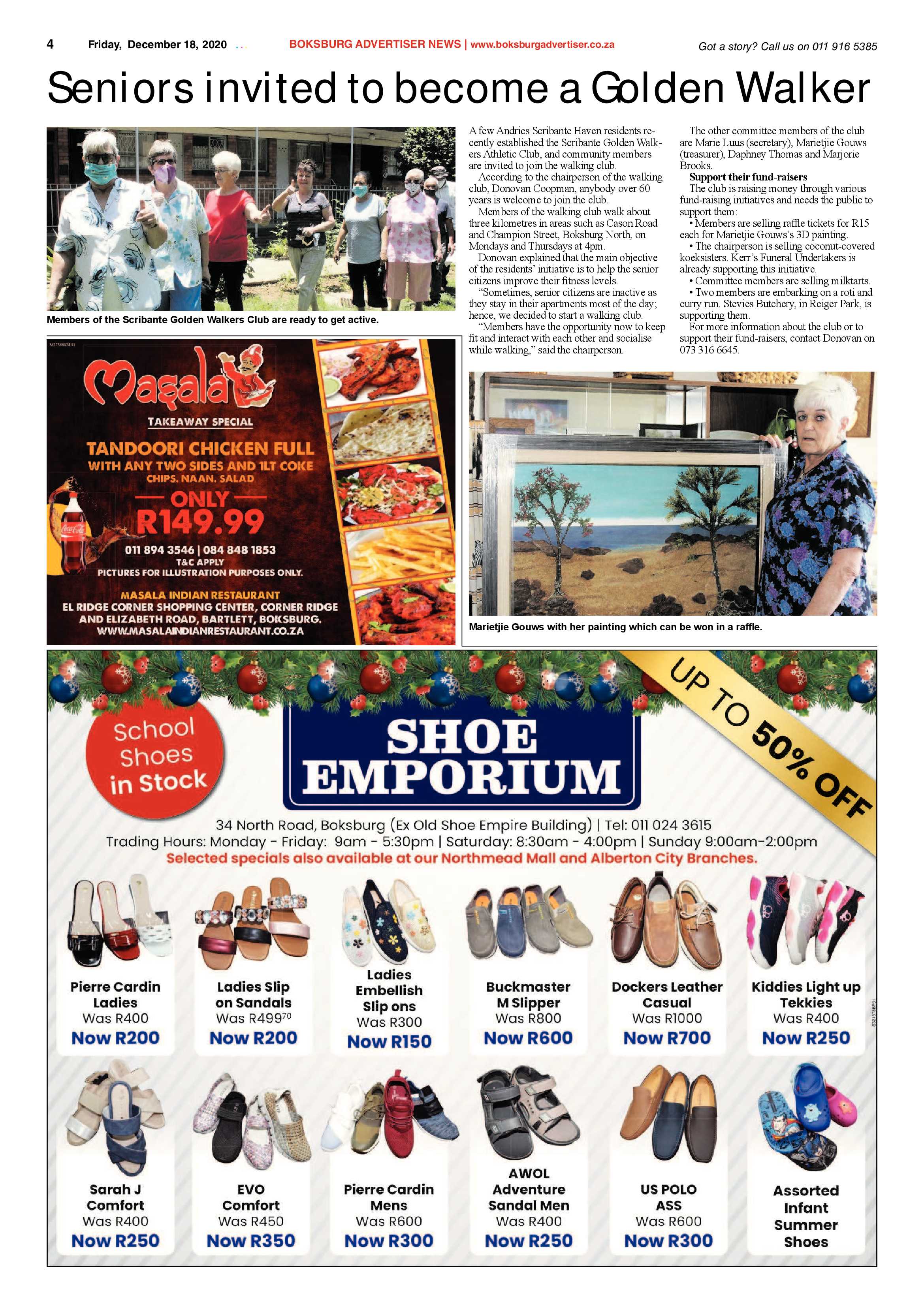 Boksburg Advertiser 15 December  2020 page 4