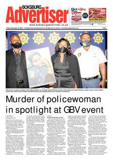 Boksburg Advertiser 15 December  2020