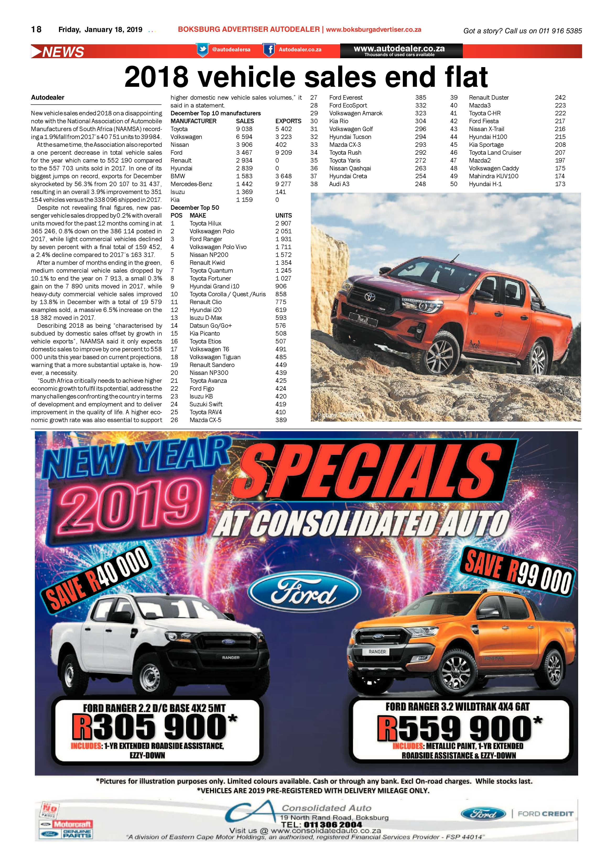 Boksburg Advertiser 15 January 2019 page 18