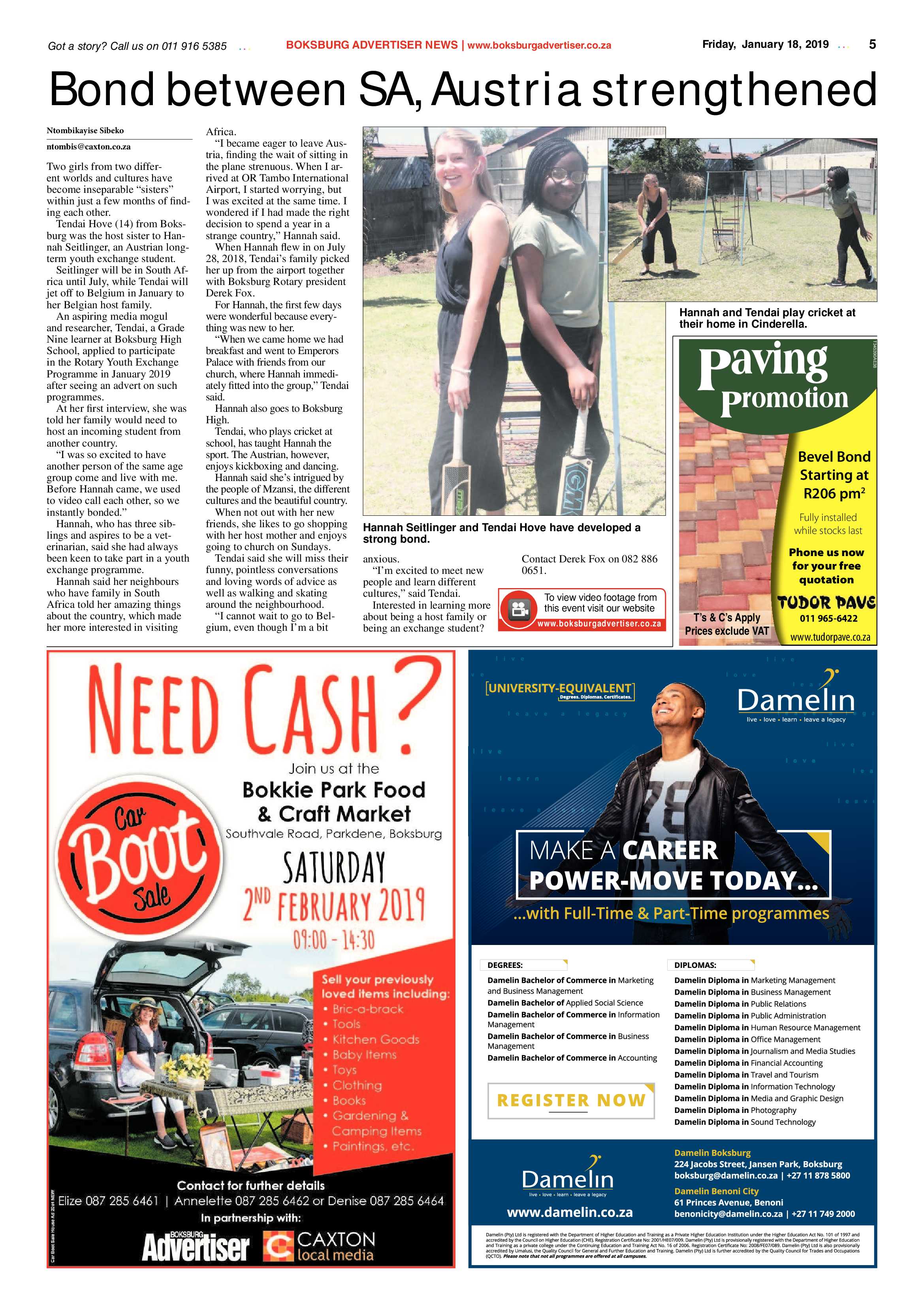 Boksburg Advertiser 15 January 2019 page 5