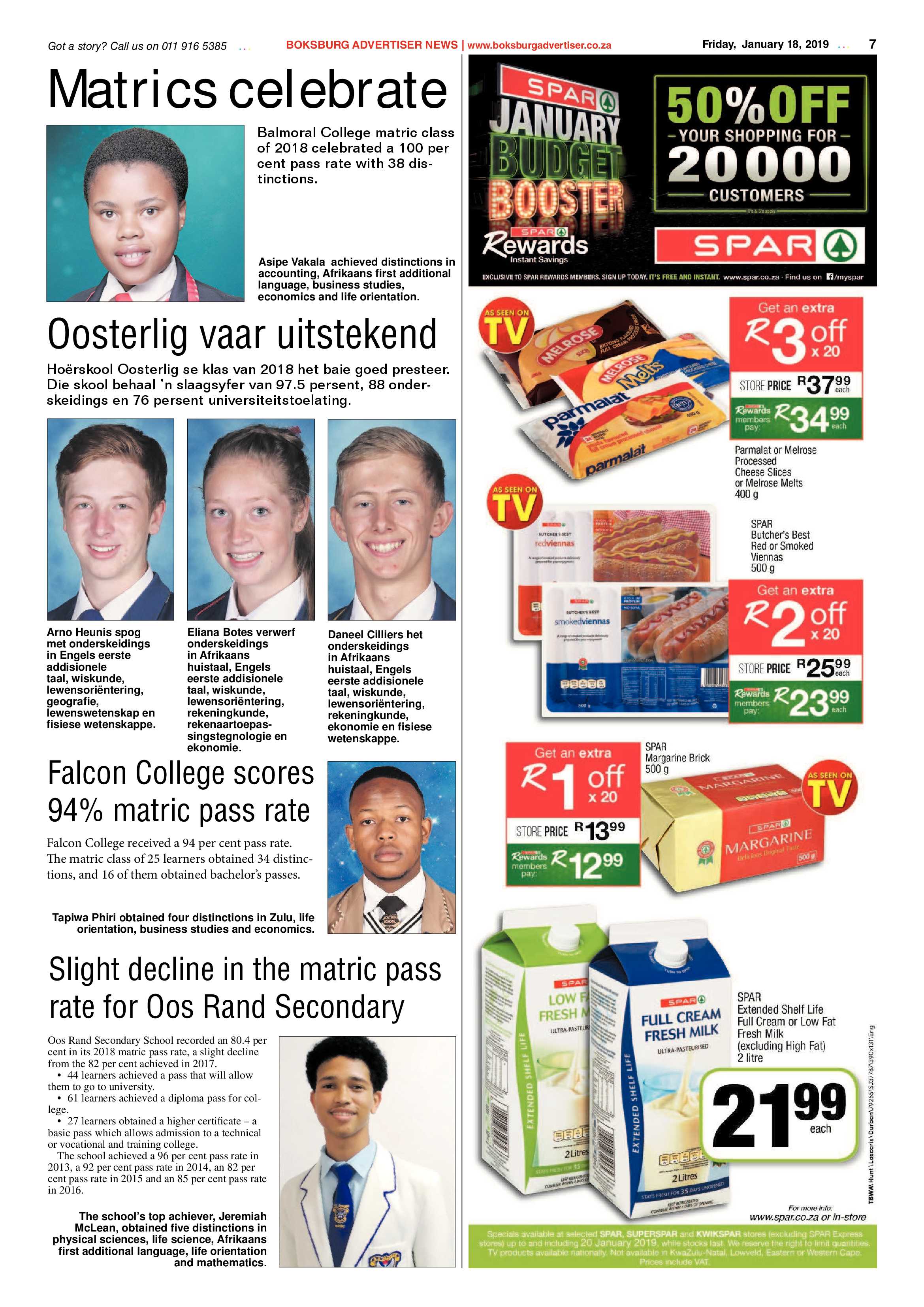 Boksburg Advertiser 15 January 2019 page 7