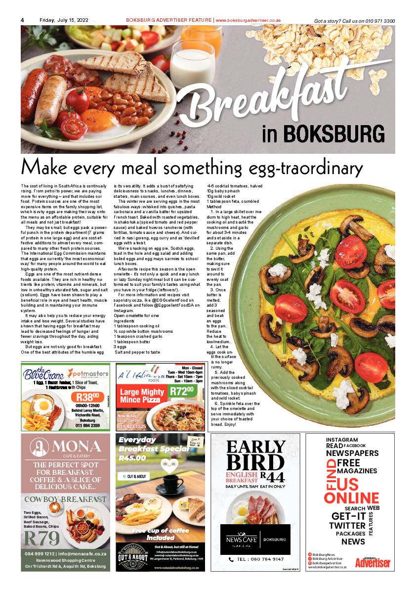 Boksburg Advertiser 15 July 2022 page 4
