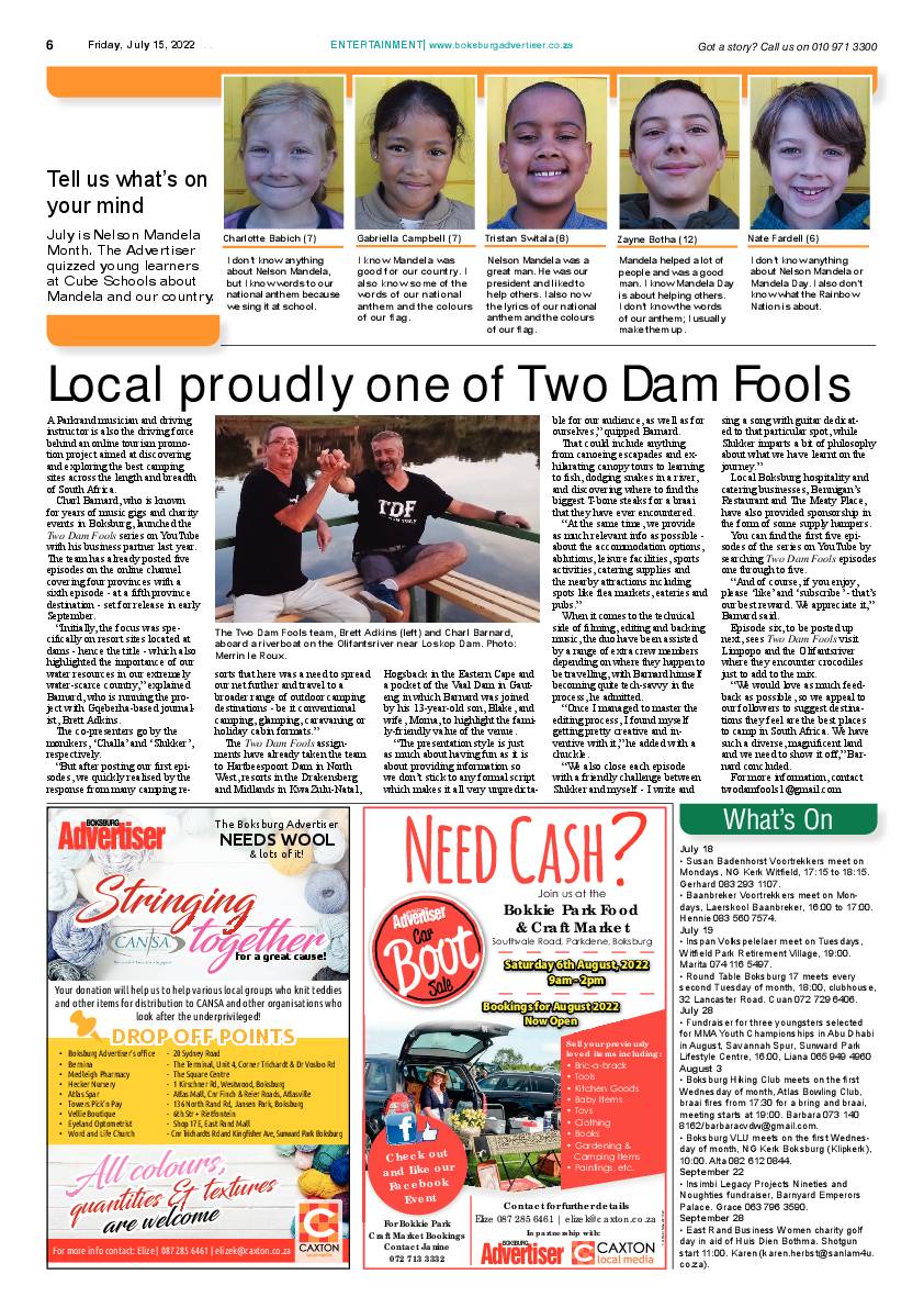Boksburg Advertiser 15 July 2022 page 6