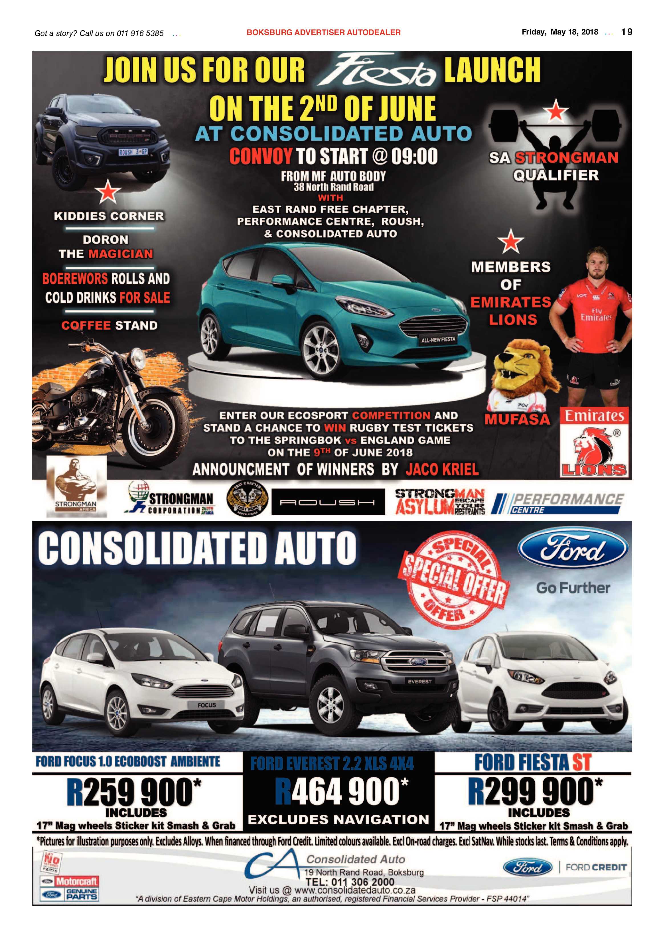 Boksburg Advertiser 15 May 2018 page 19